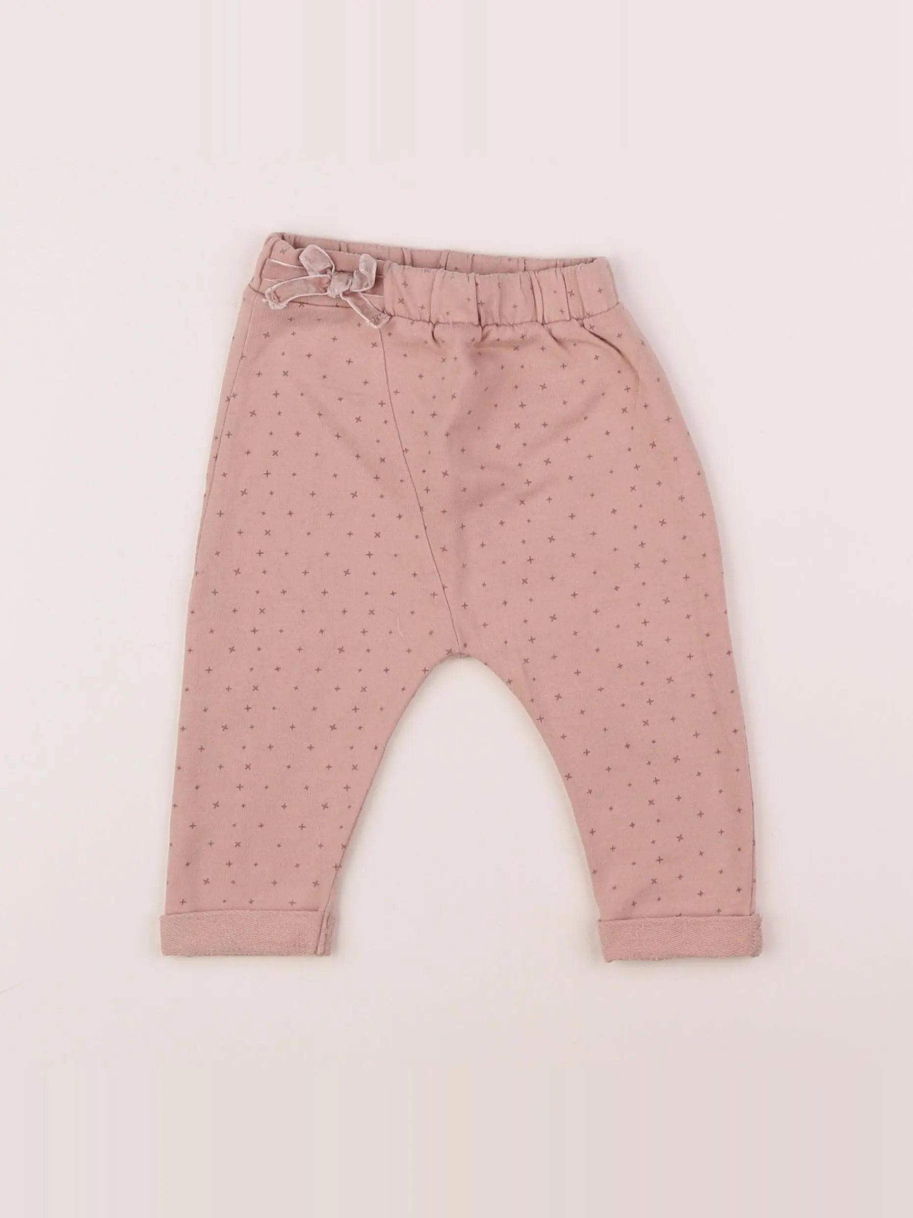 Mango - sarouel rose - 3/6 mois