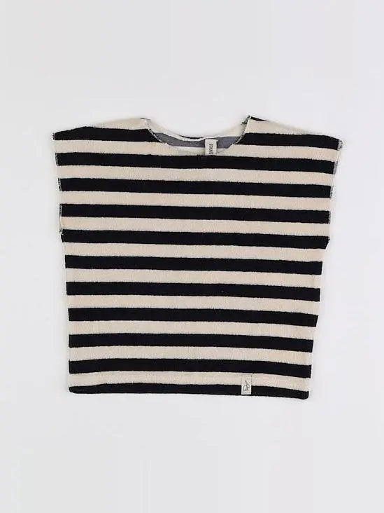 Tee-shirt éponge MIL ink stripe