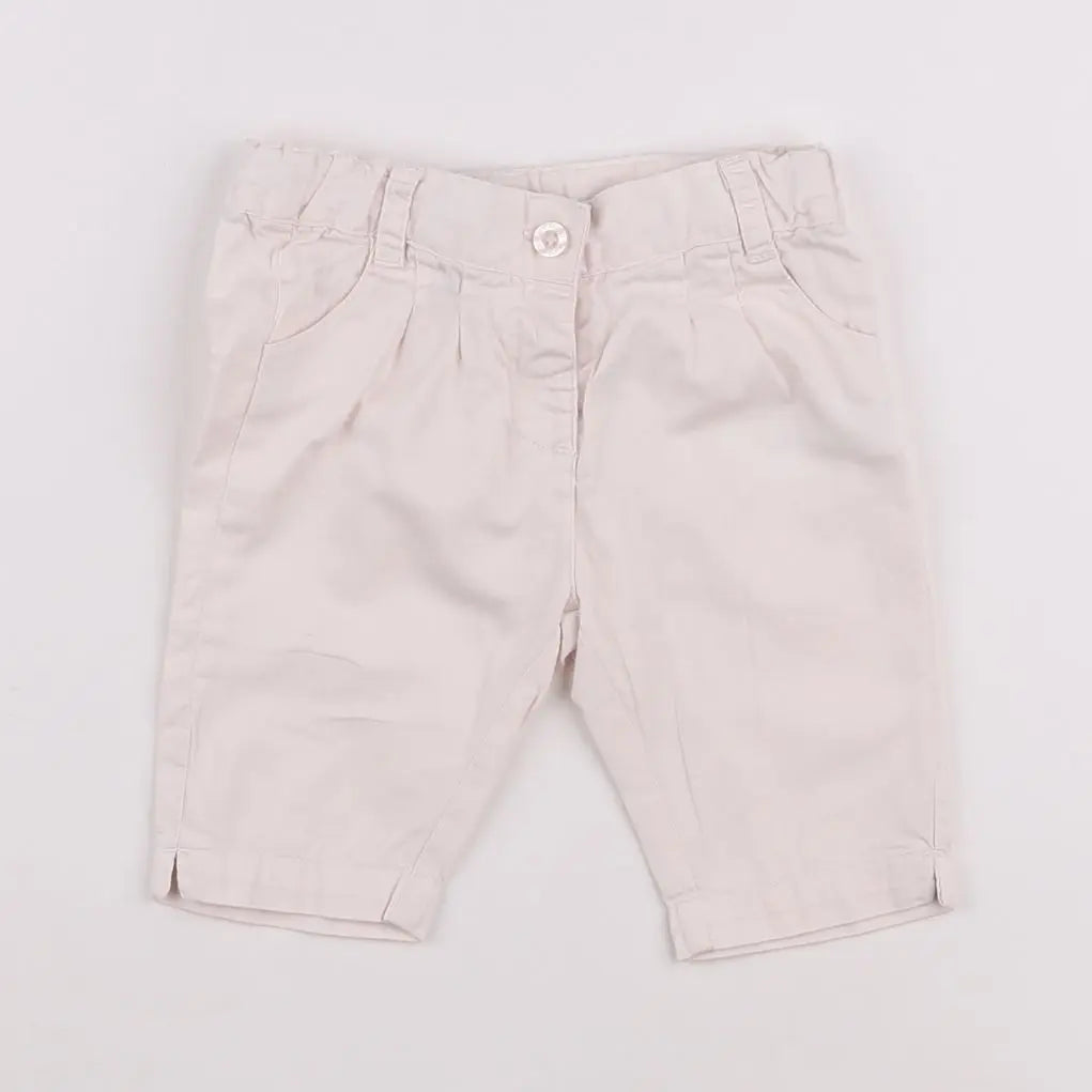 Vertbaudet - short rose - 9 mois