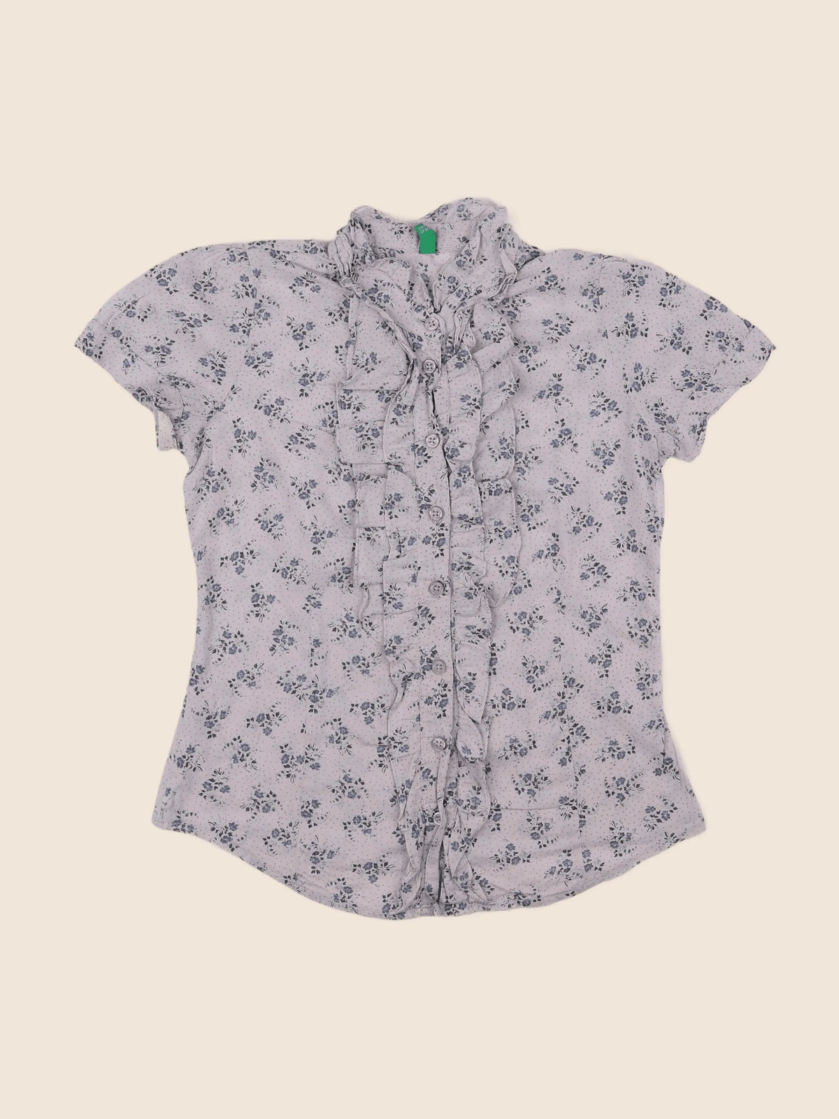 Benetton - blouse violet - 8/9 ans