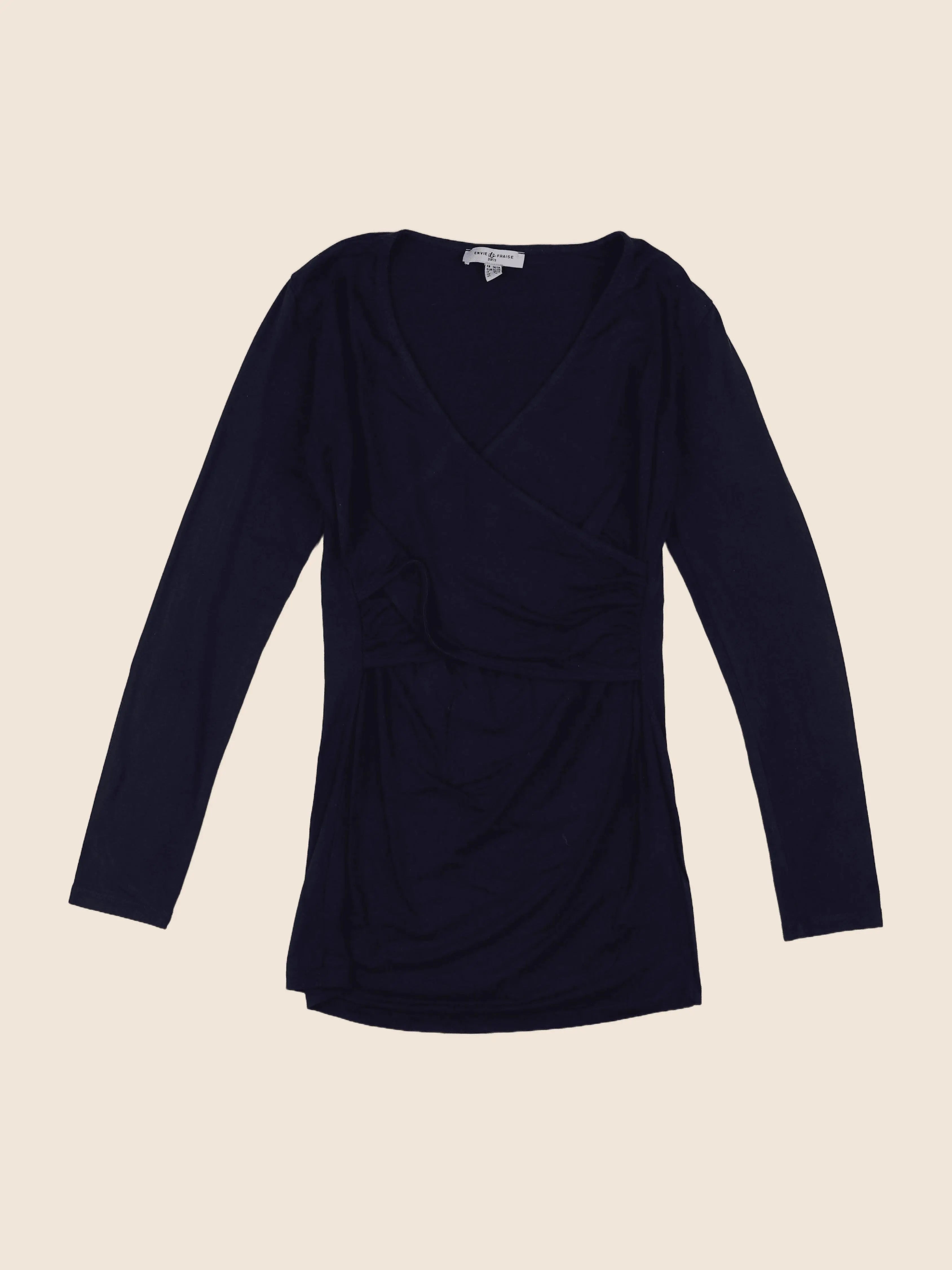Envie de fraise - tee-shirt bleu - 36 à 38