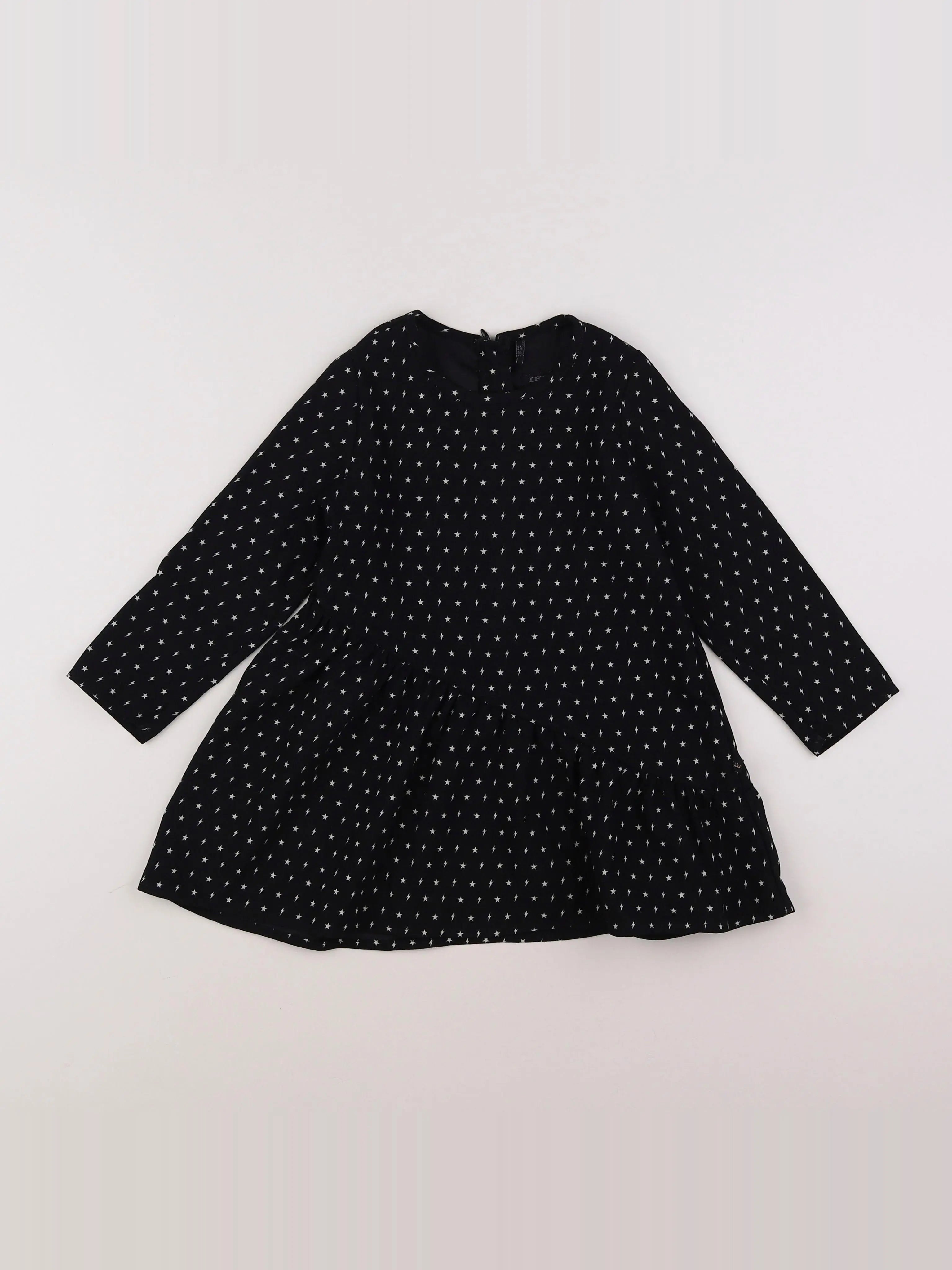 IKKS - robe noir - 3 ans