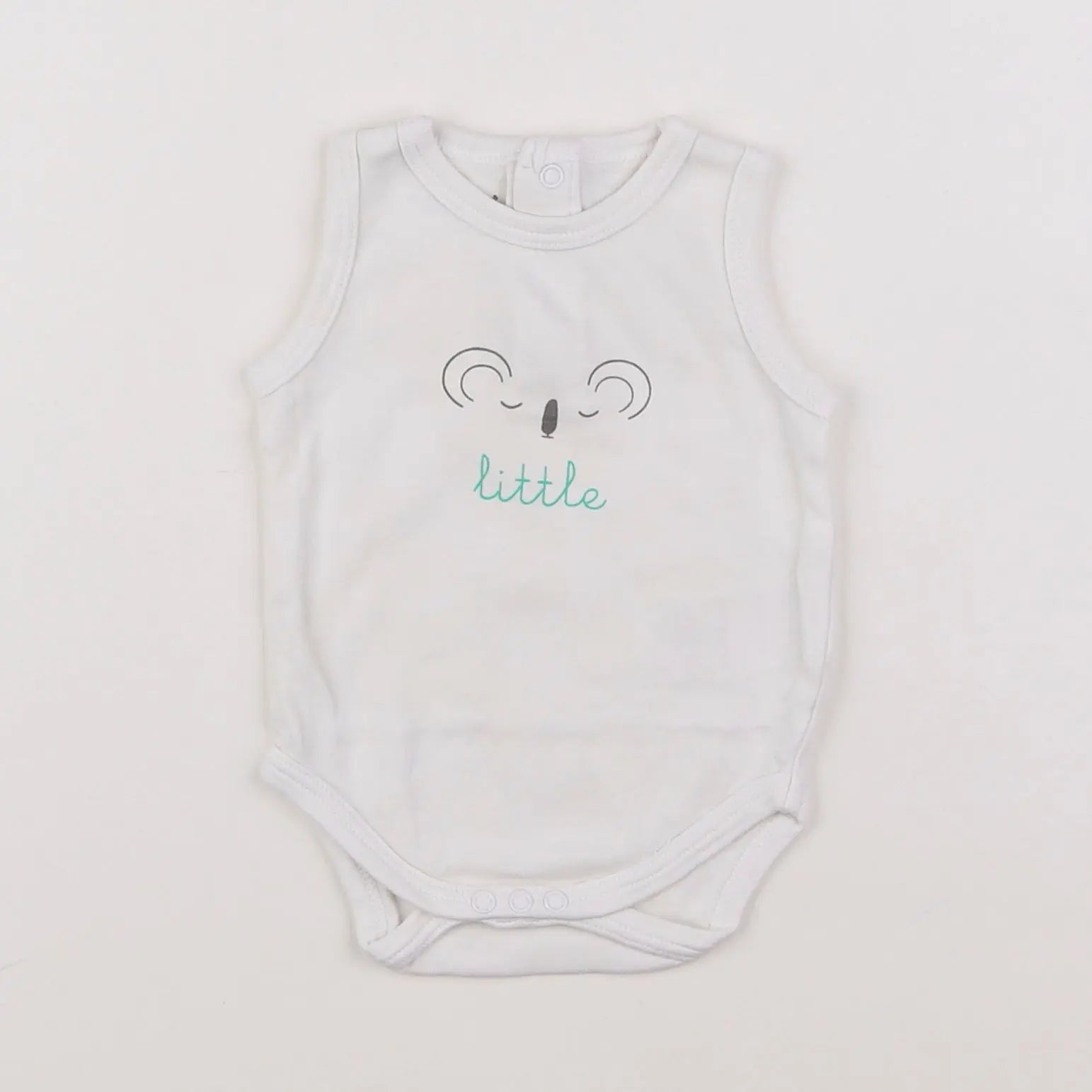 Vertbaudet - body blanc - 3 mois