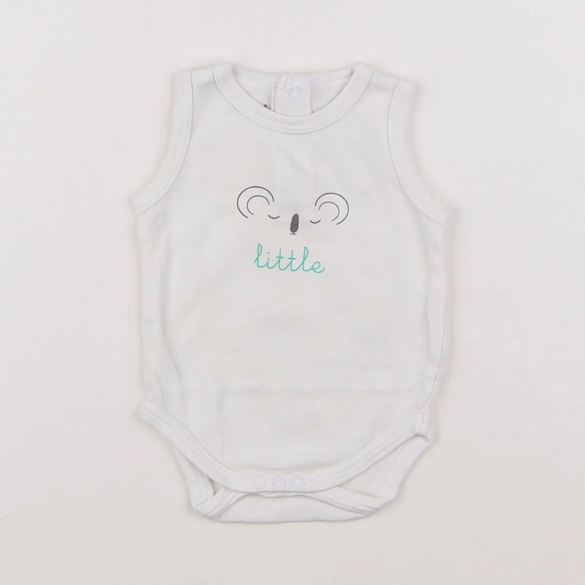 Vertbaudet - body blanc - 3 mois