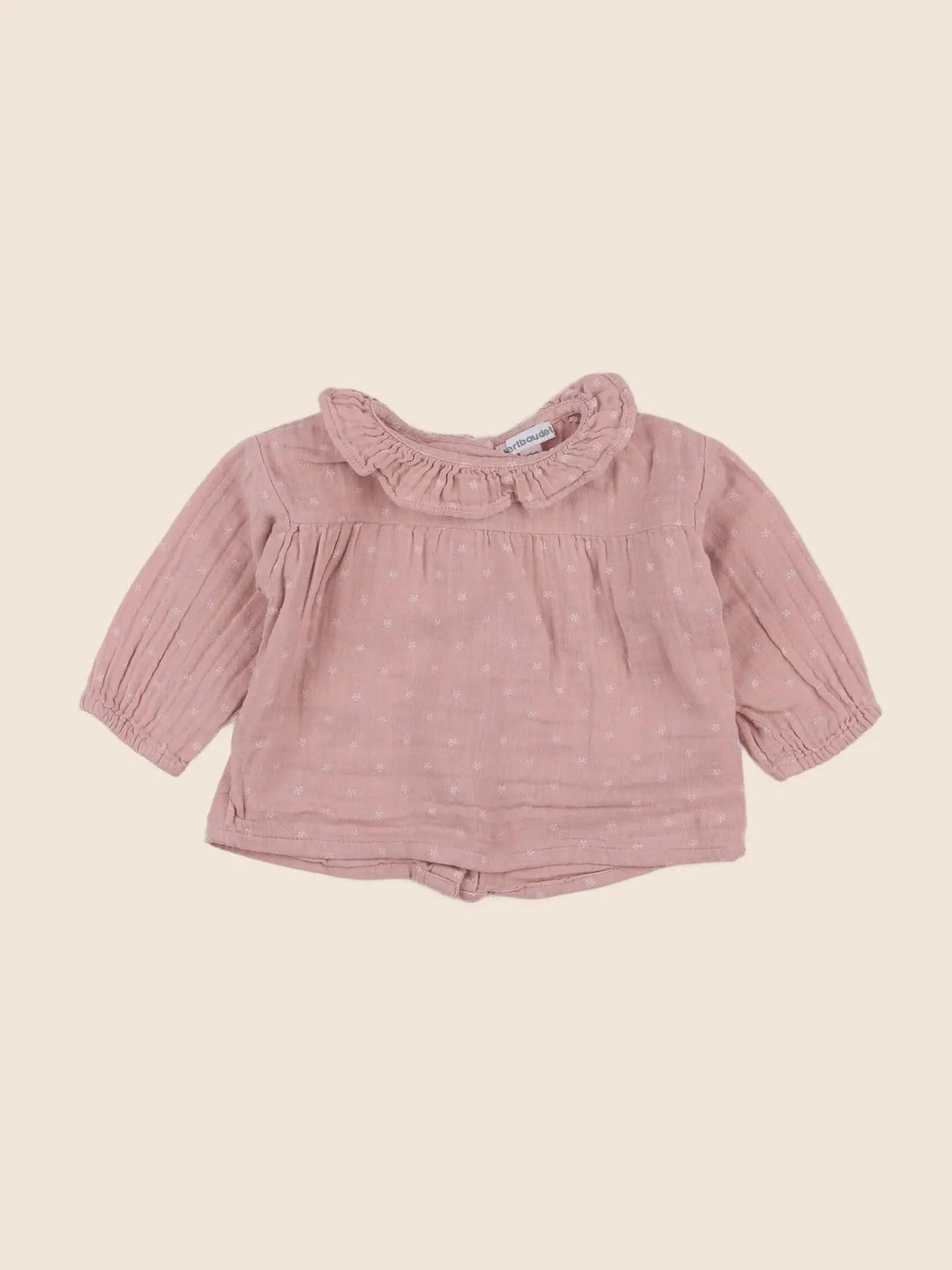 Vertbaudet - blouse rose - 6 mois