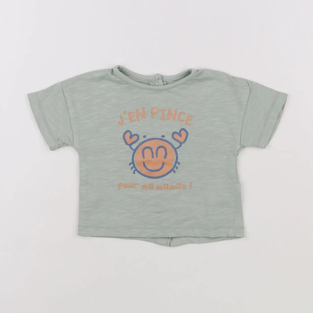 Vertbaudet - tee-shirt vert - 3 mois