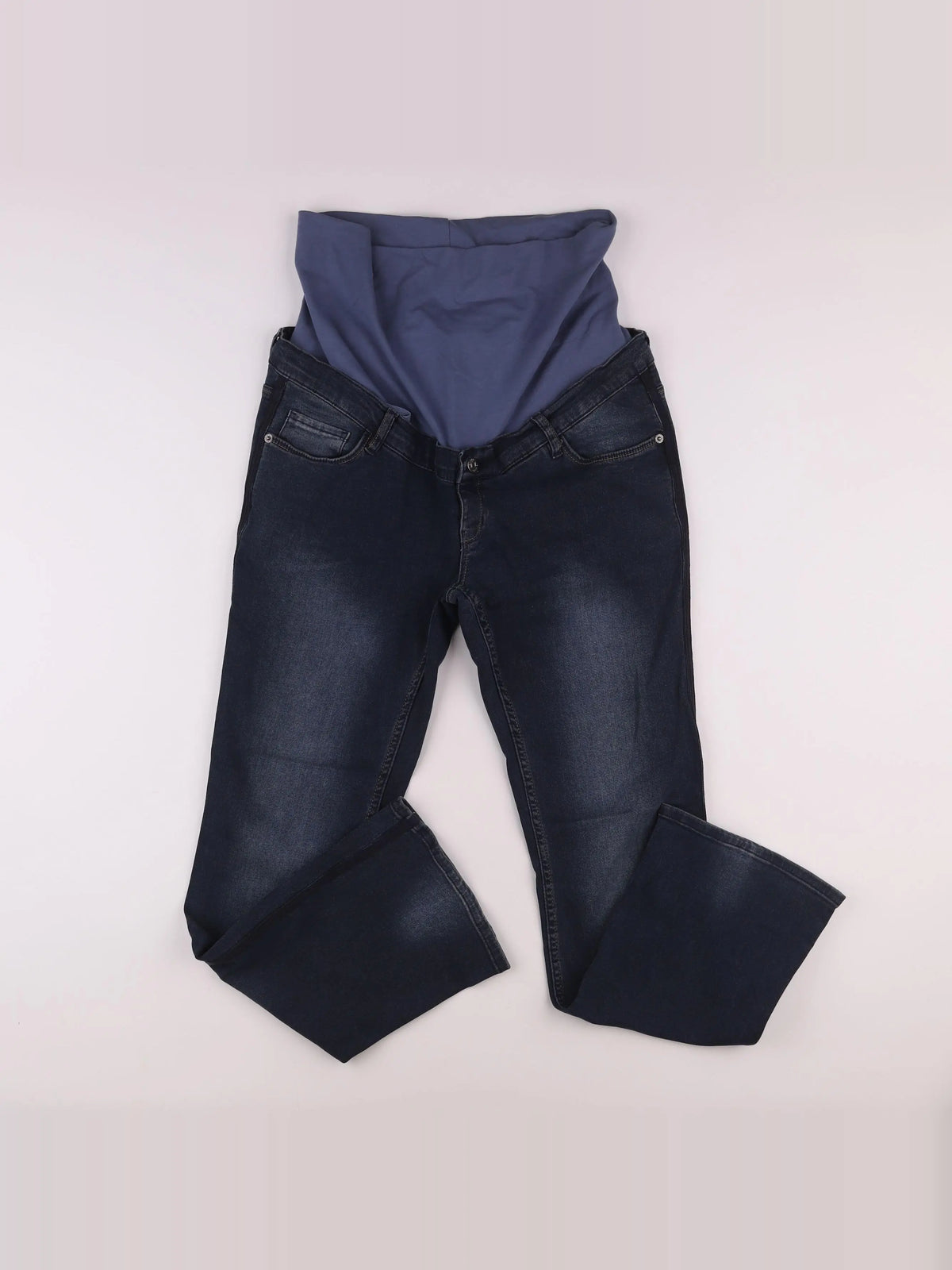 Esprit - jean grossesse bleu - 42