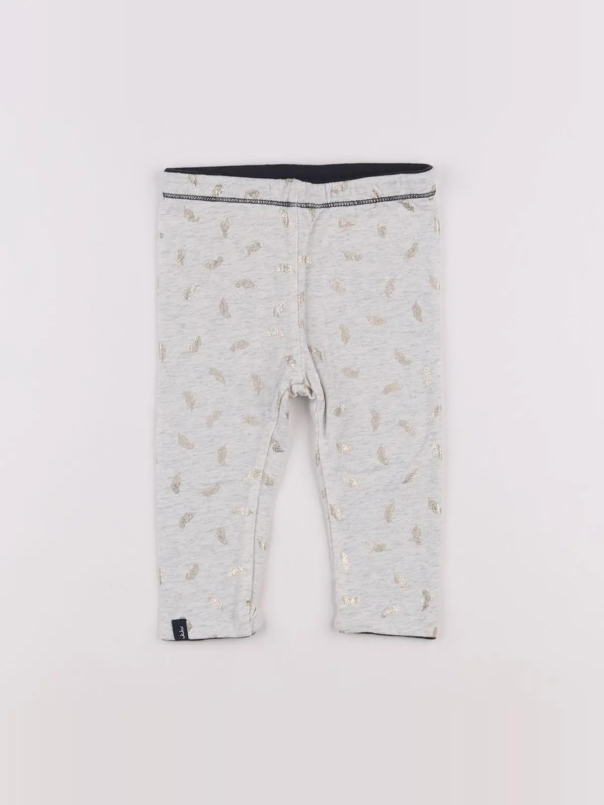 IKKS - legging gris - 3/6 mois