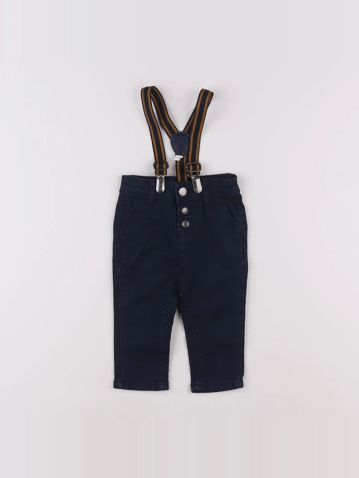 Tape à l'oeil - pantalon bleu - 6 mois