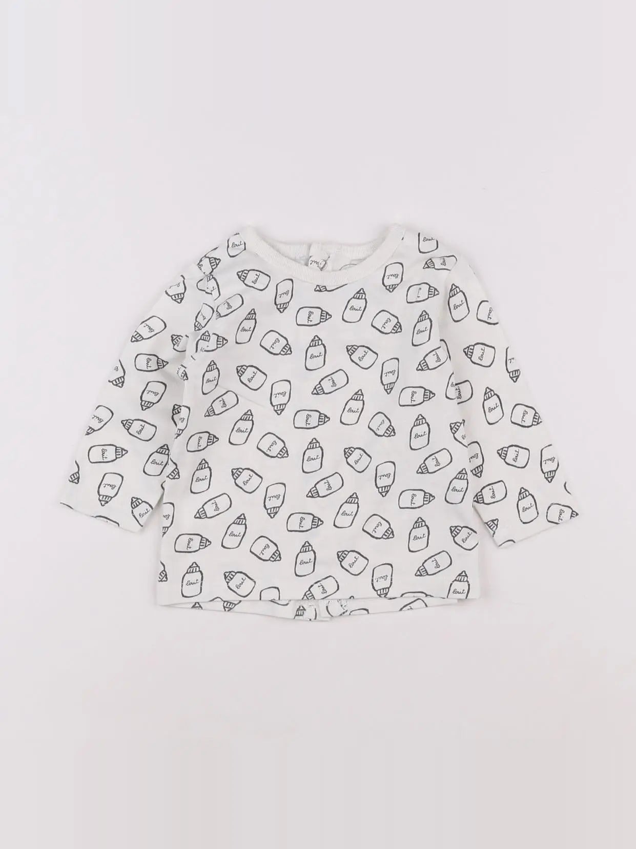 Absorba - tee-shirt blanc - 6 mois