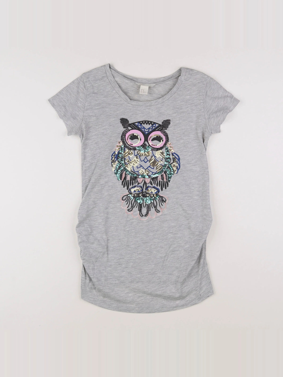 H&M - tee-shirt grossesse gris - 34