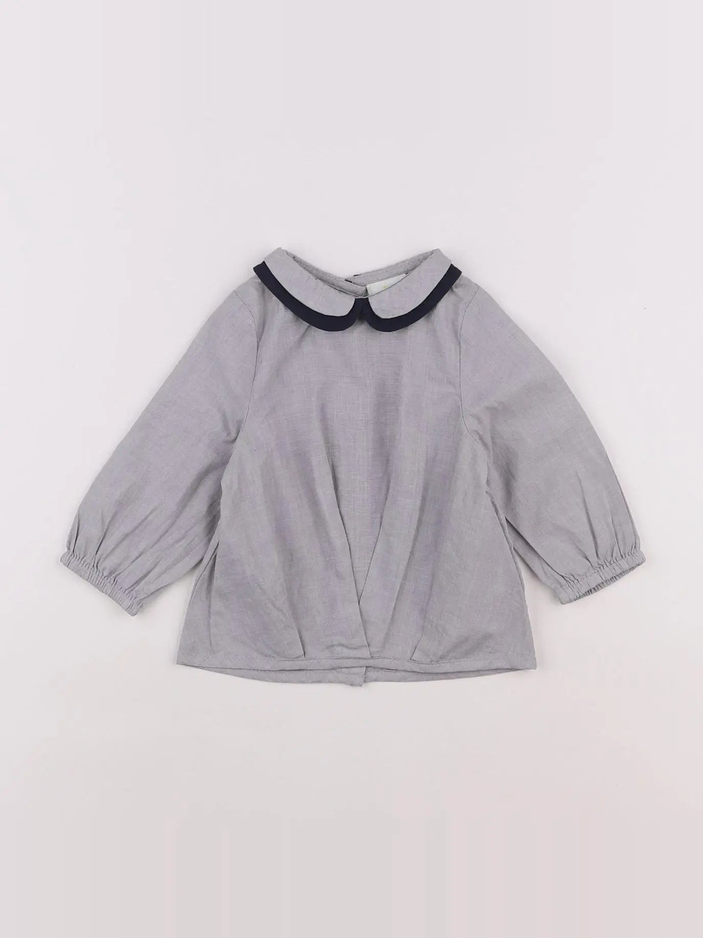Tape à l'oeil - blouse gris - 6 mois