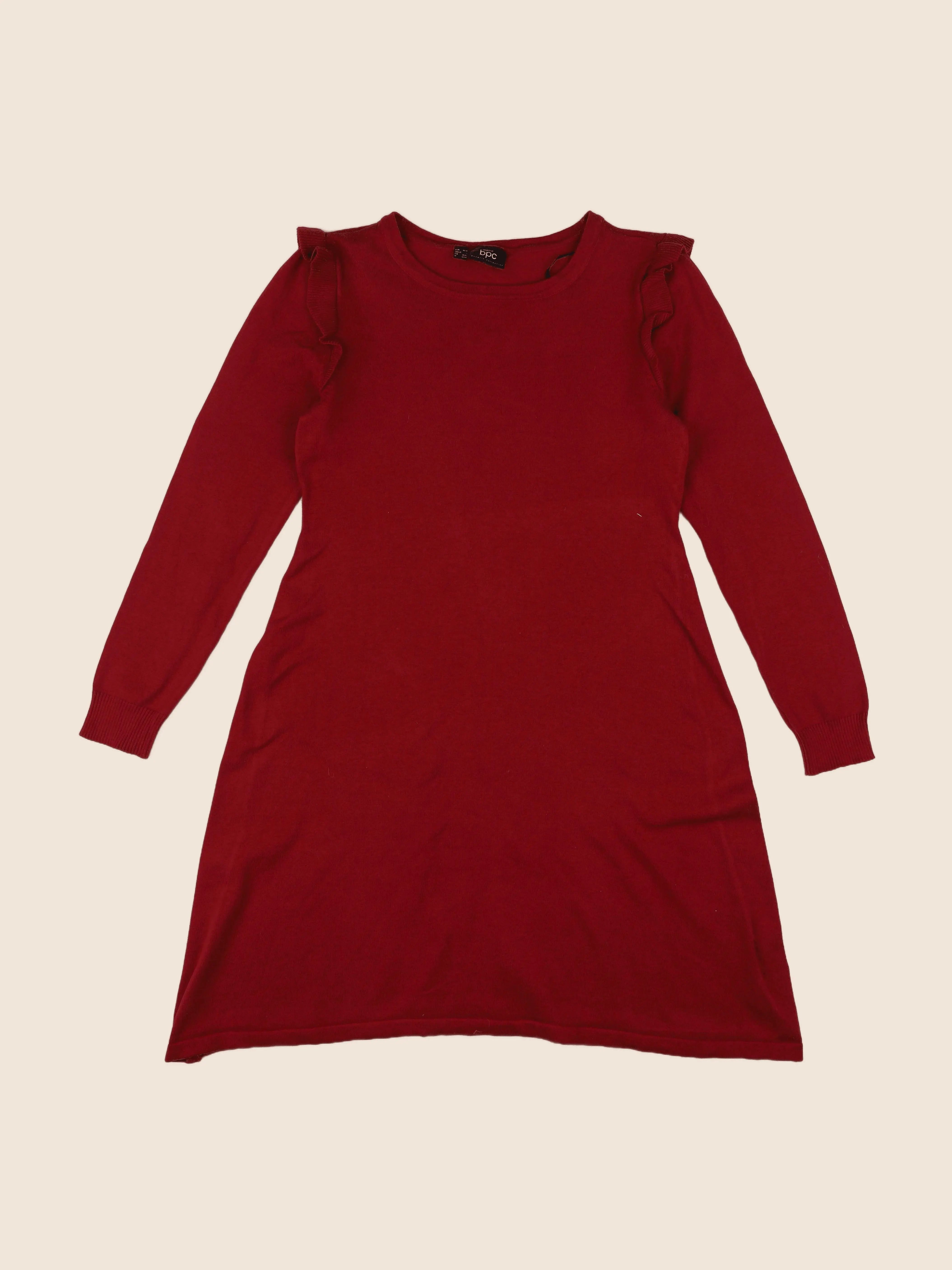 Bonprix - robe grossesse rouge - 36 à 38