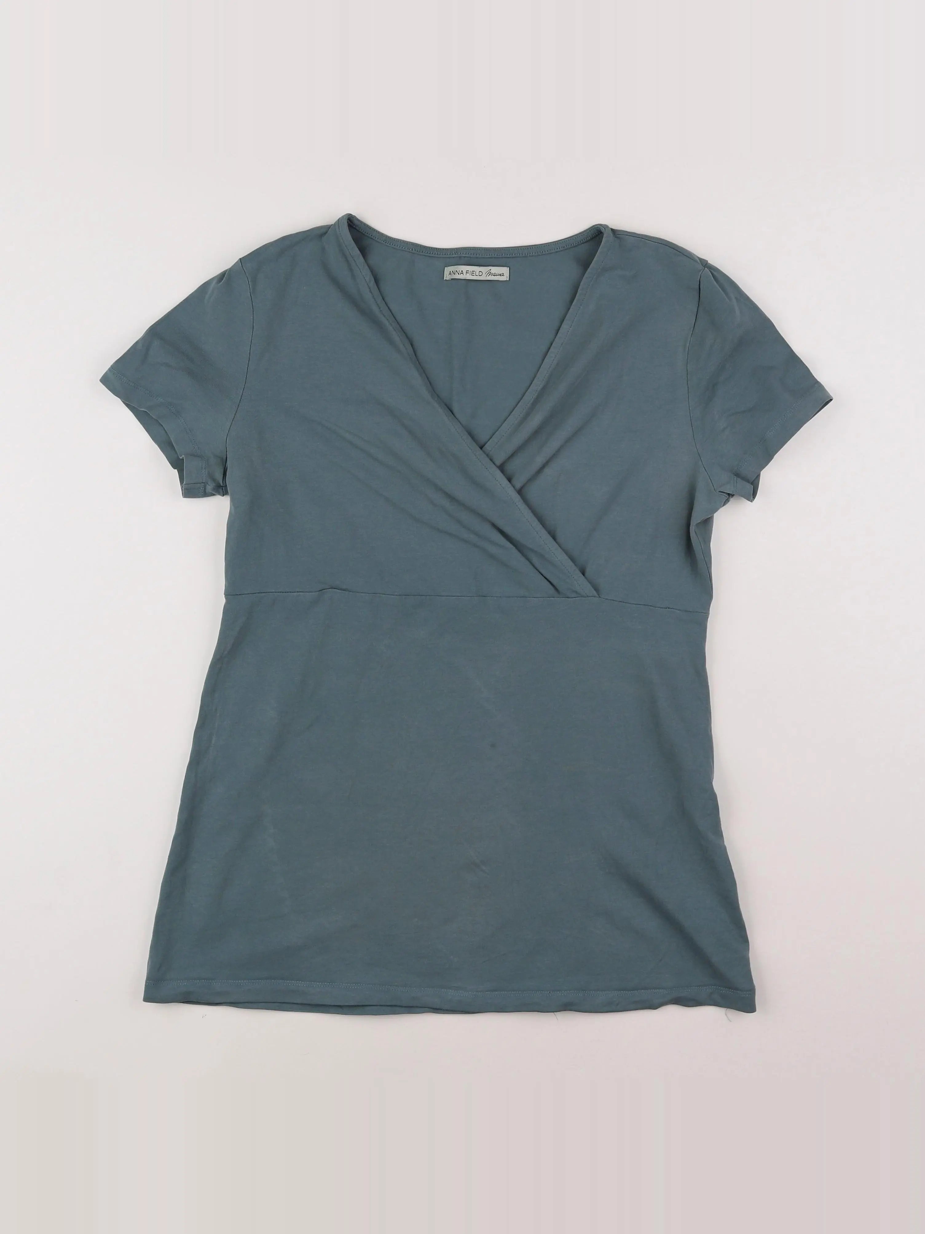 Anna Field - tee-shirt grossesse bleu - 38 à 40