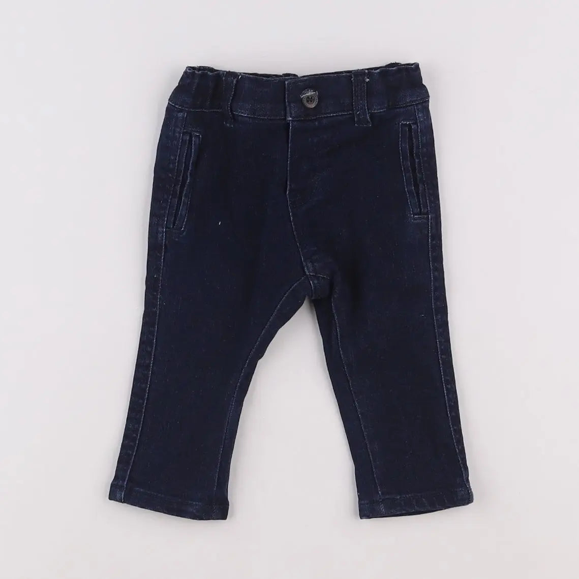 Vertbaudet - jean bleu - 3 mois