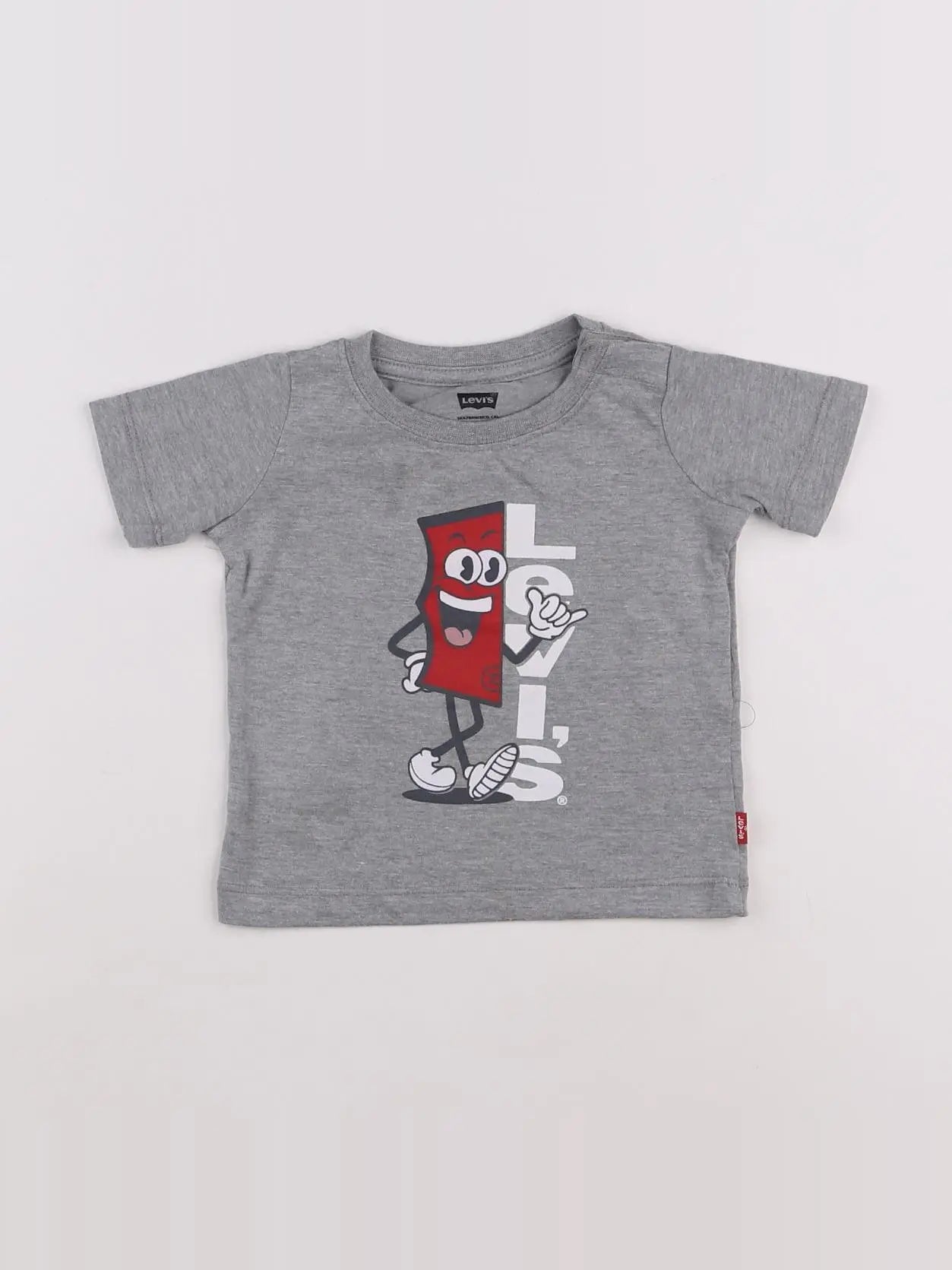 Levi's - tee-shirt gris - 9 mois
