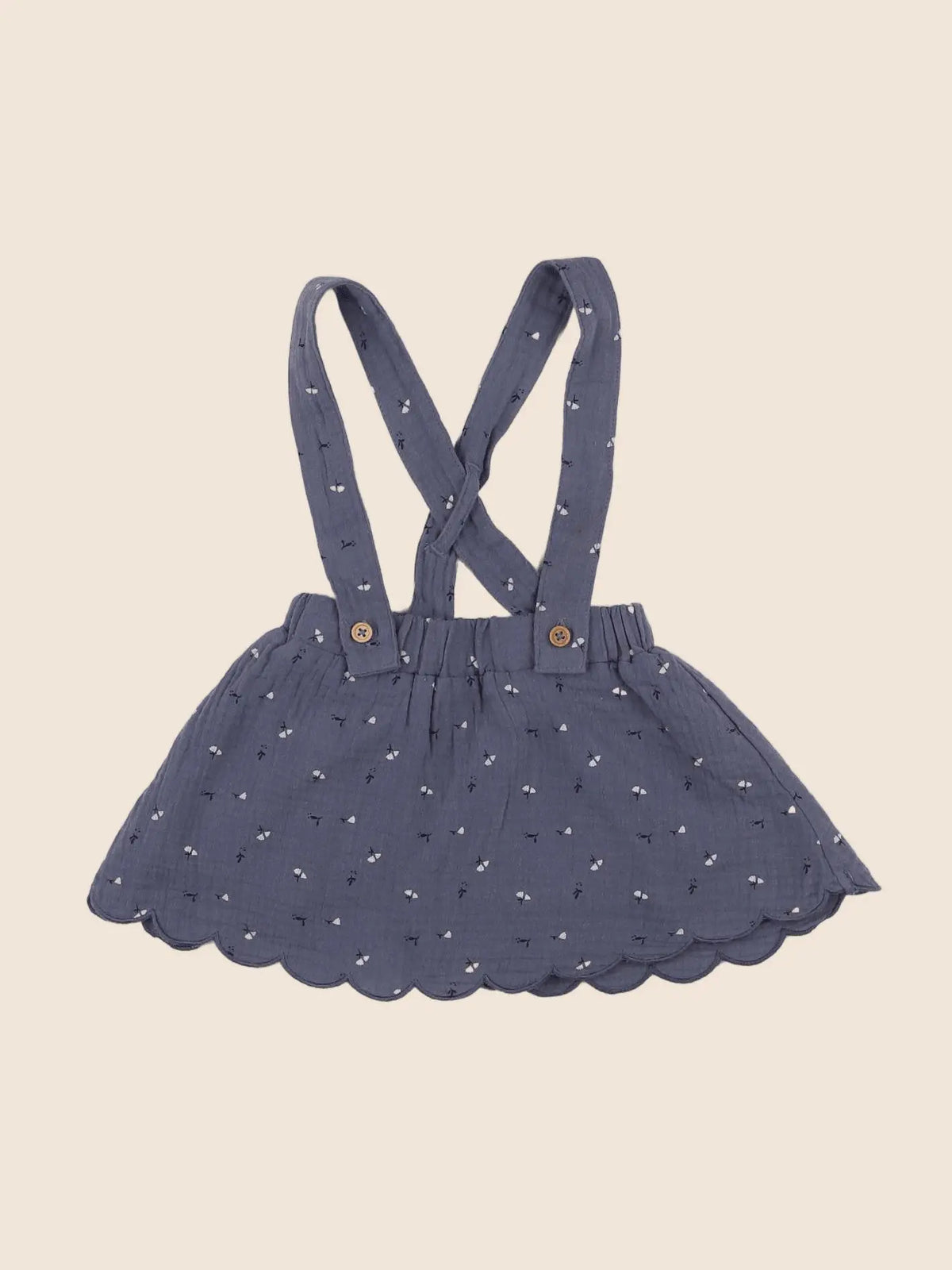 Eden & Victor - jupe bleu - 6 mois