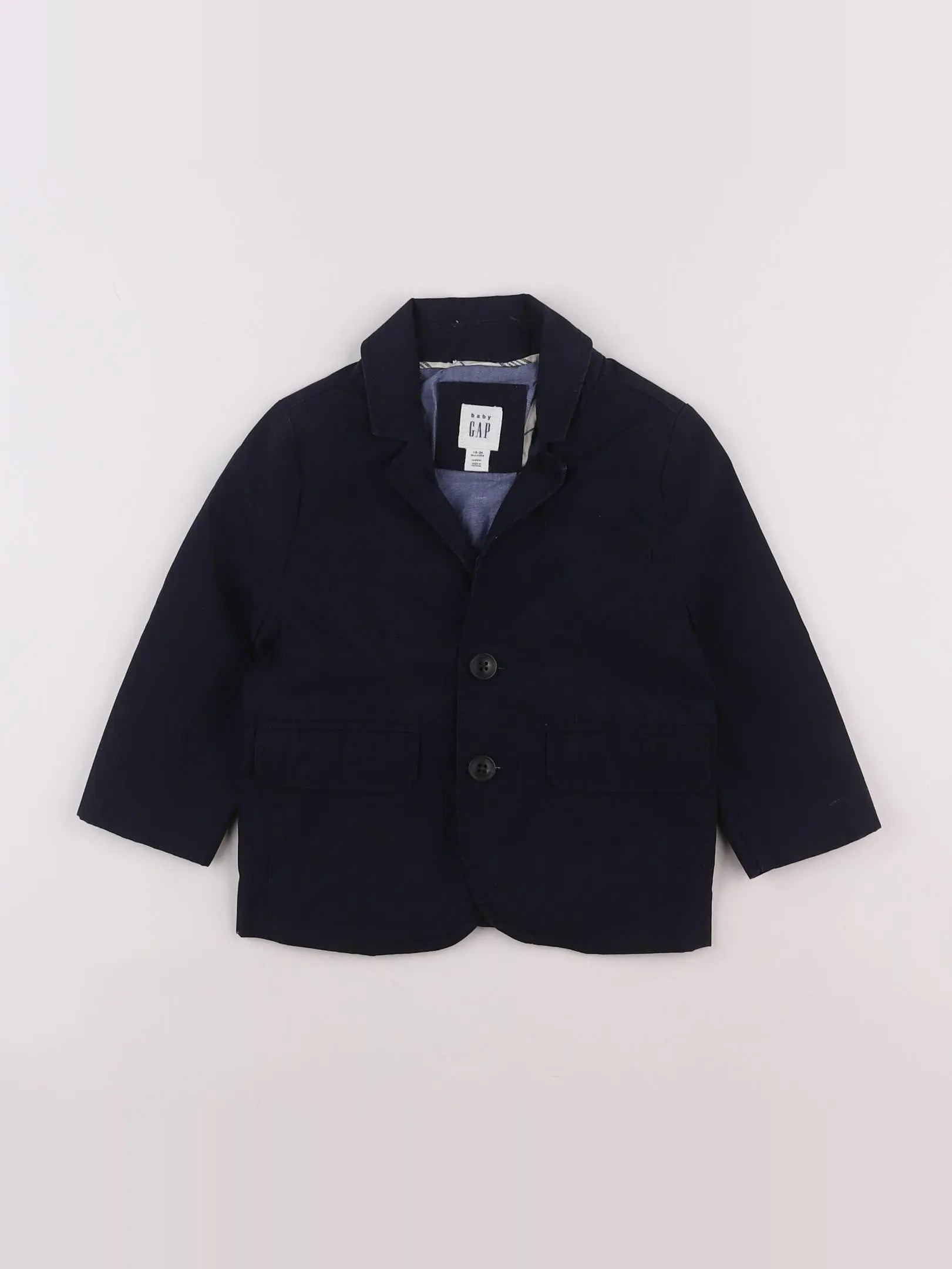 GAP - veste bleu - 18 mois à 2 ans