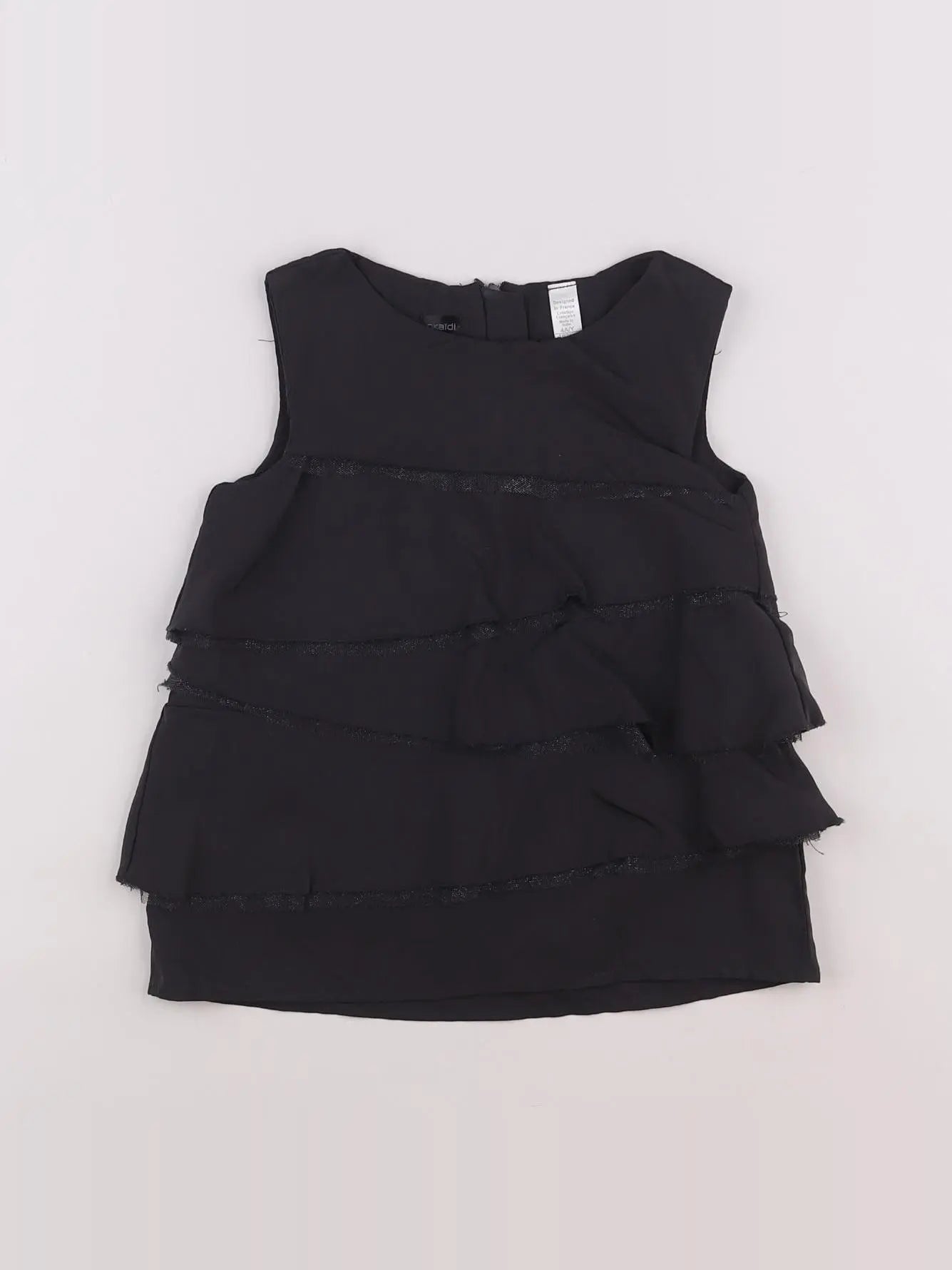 Okaidi - blouse gris - 4 ans