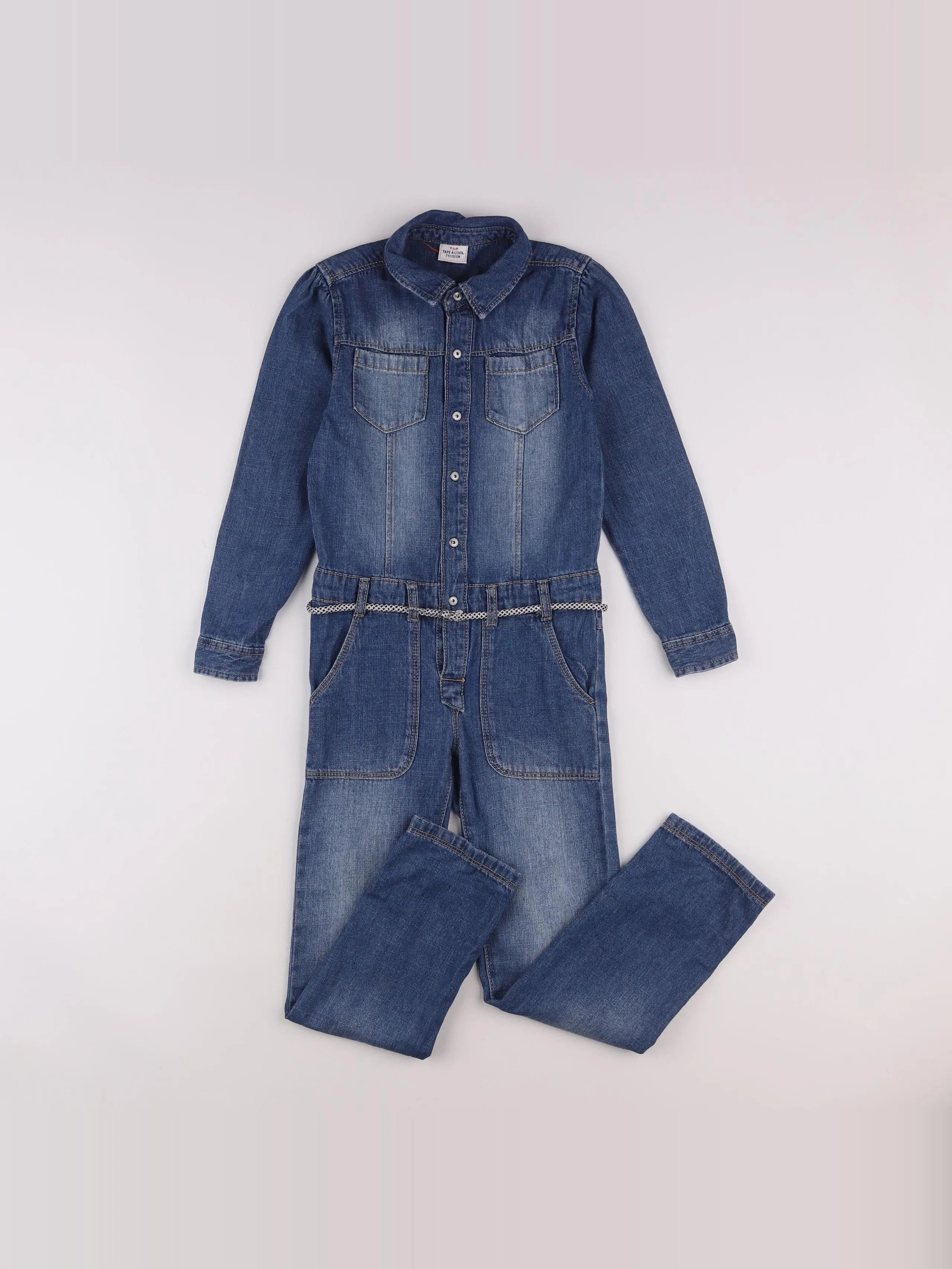 Tape à l'oeil - combinaison bleu - 7 ans