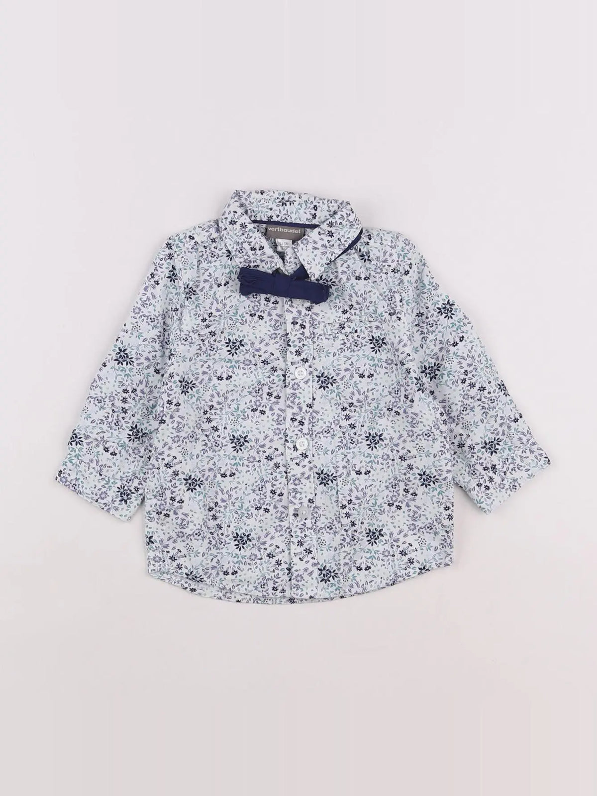 Vertbaudet - chemise blanc - 12 mois