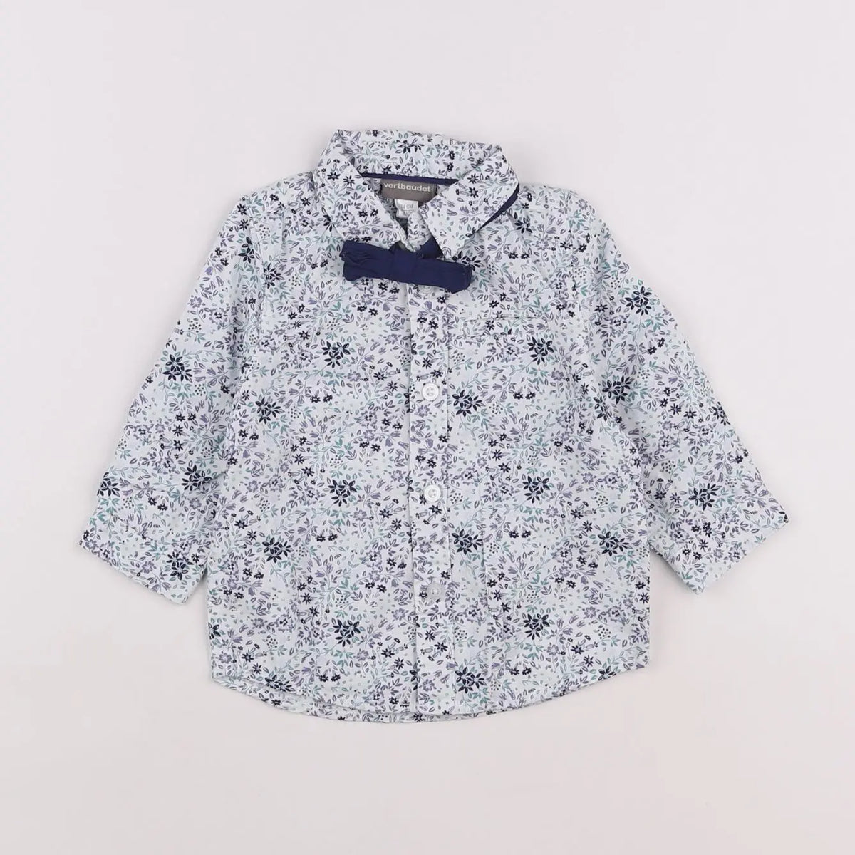 Vertbaudet - chemise blanc - 12 mois