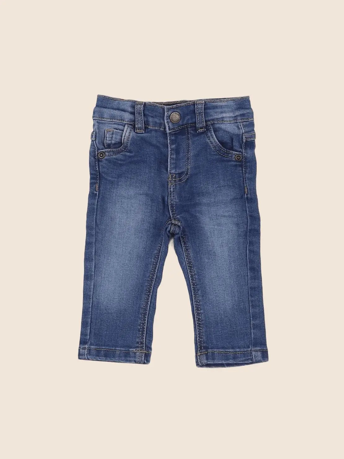 Vertbaudet - jean bleu - 3 mois