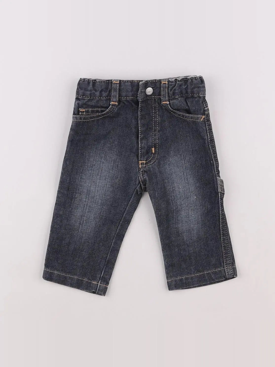 Petit Bateau - jean bleu - 3 mois