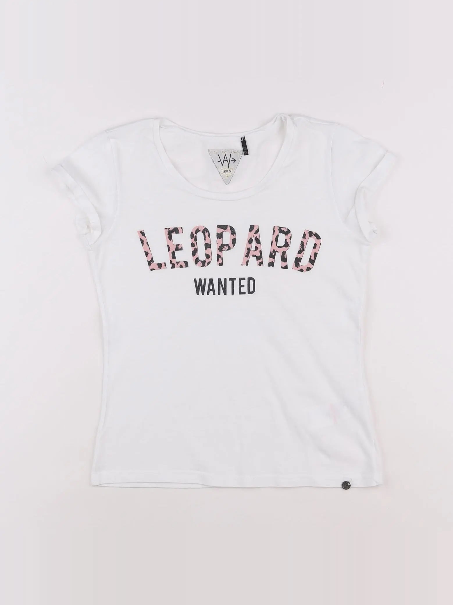 IKKS - tee-shirt blanc - 10 ans