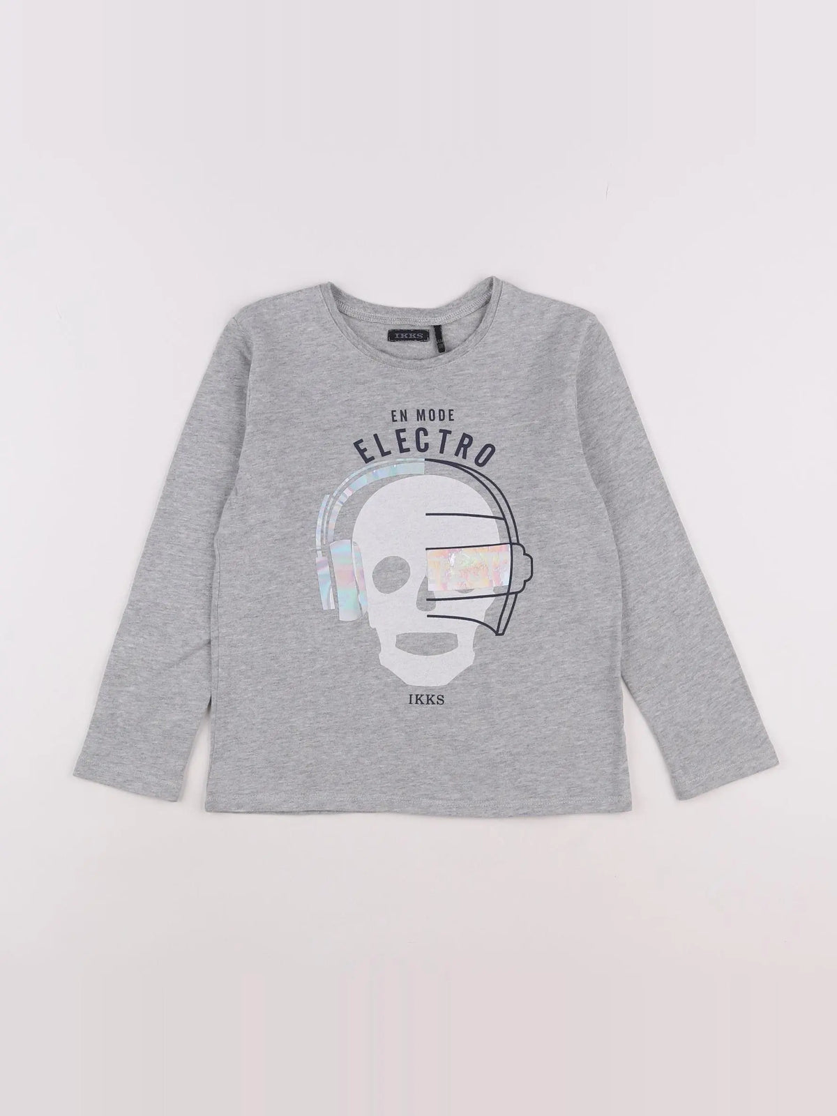 IKKS - tee-shirt gris - 5 ans