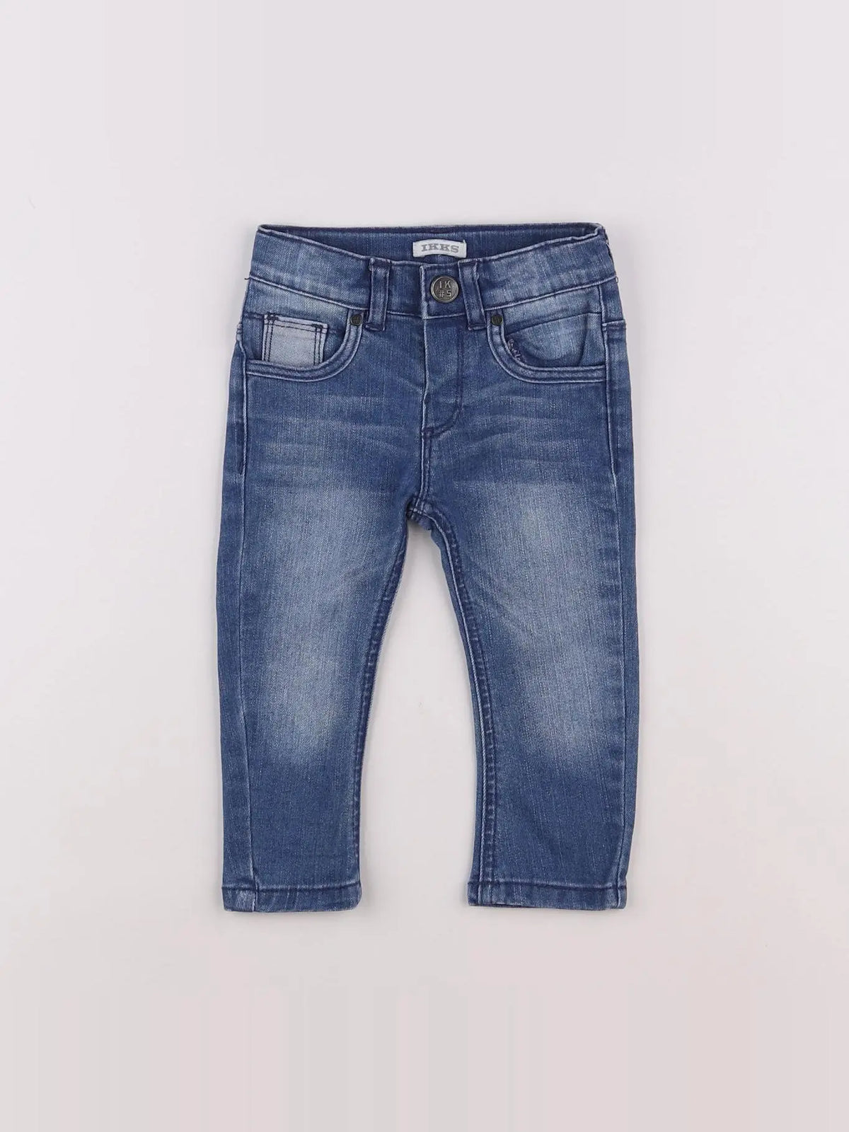 IKKS - jean bleu - 6 mois