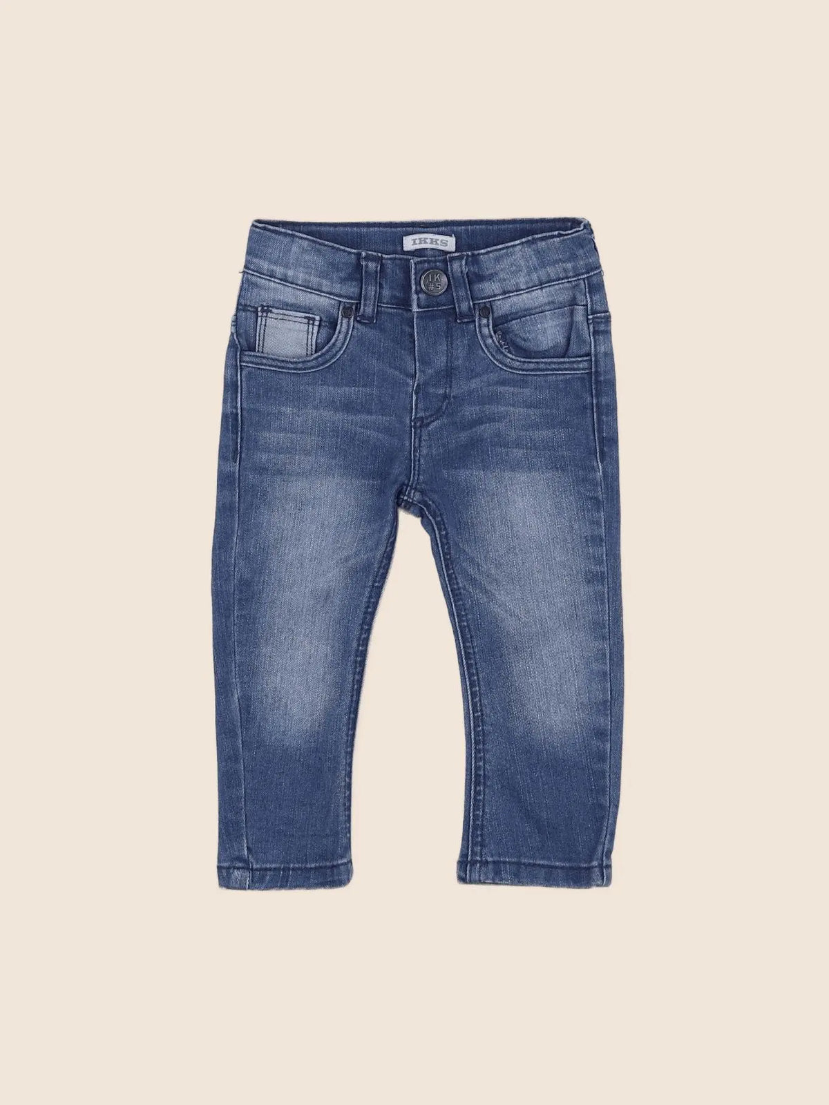 IKKS - jean bleu - 6 mois