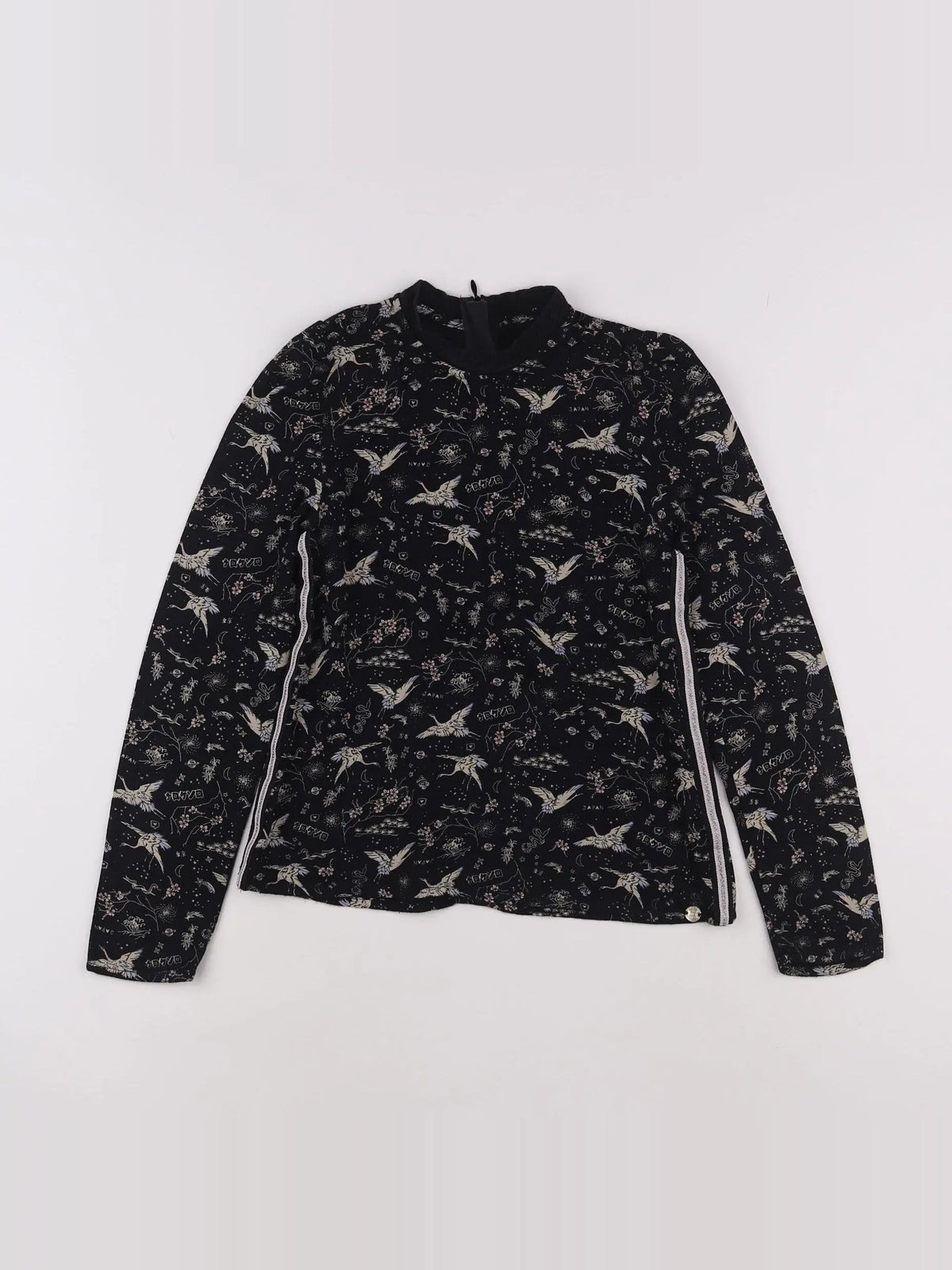 IKKS - blouse noir - 8 ans