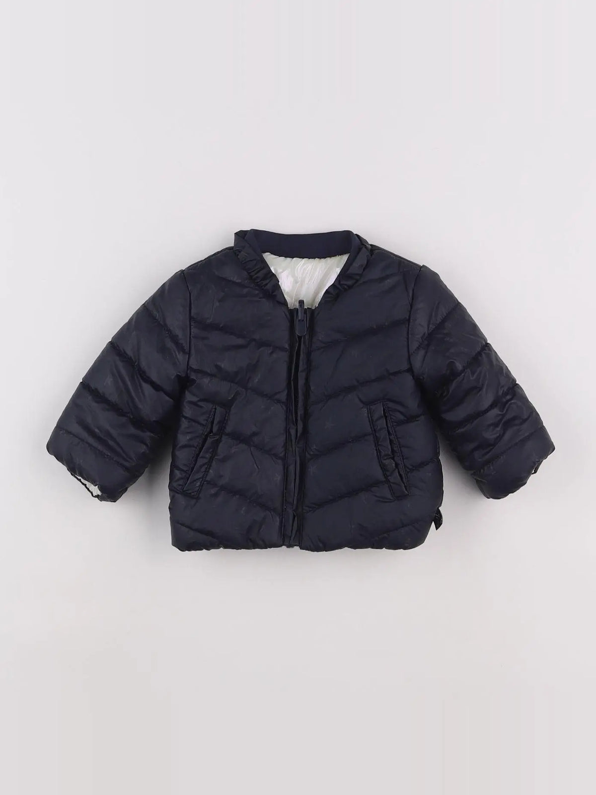 IKKS - doudoune bleu - 3 mois