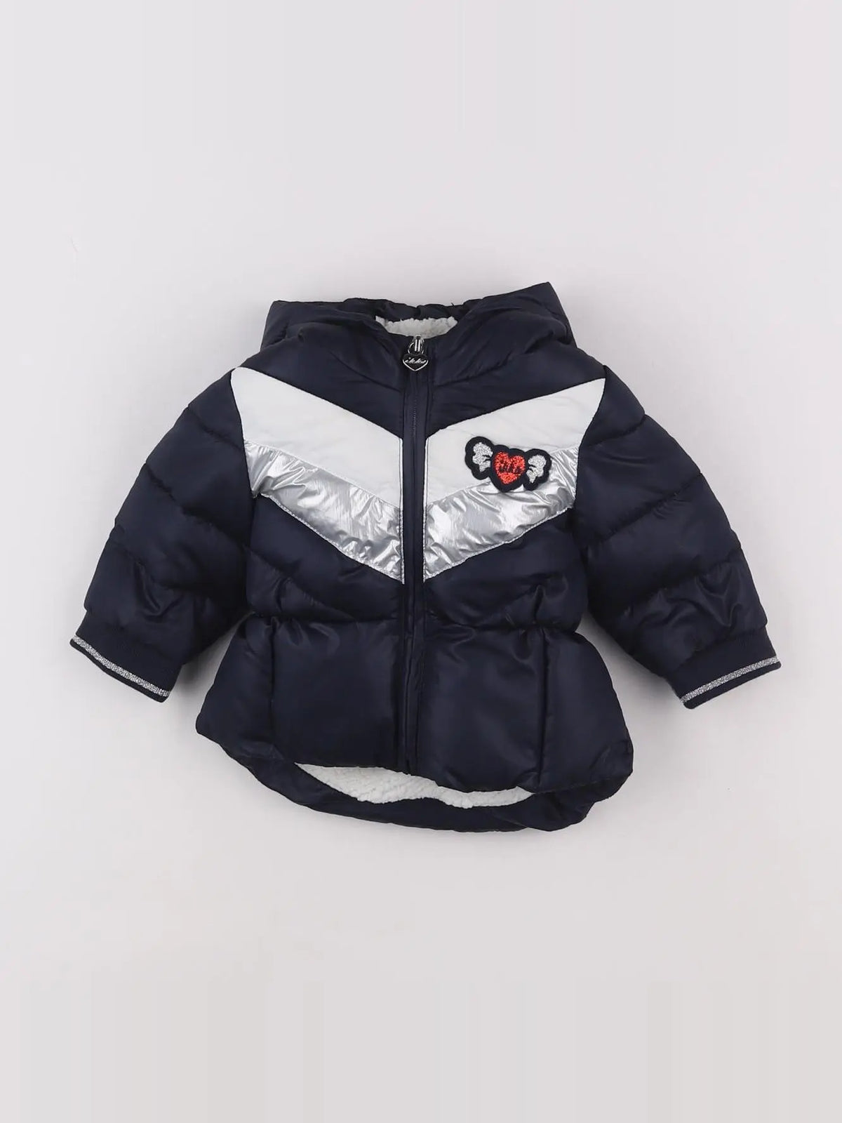 IKKS - doudoune bleu - 3 mois