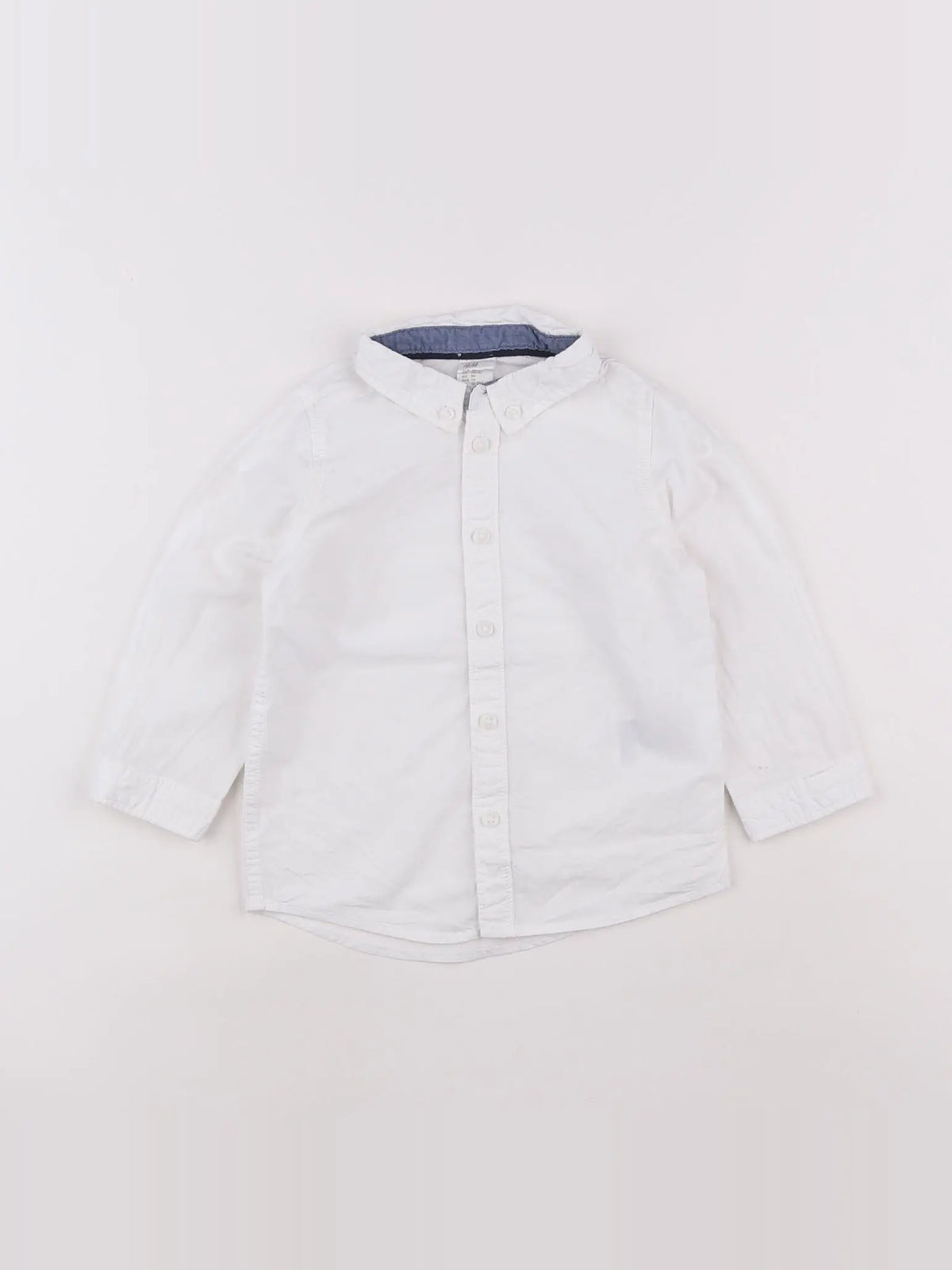 H&M - chemise blanc - 12/18 mois