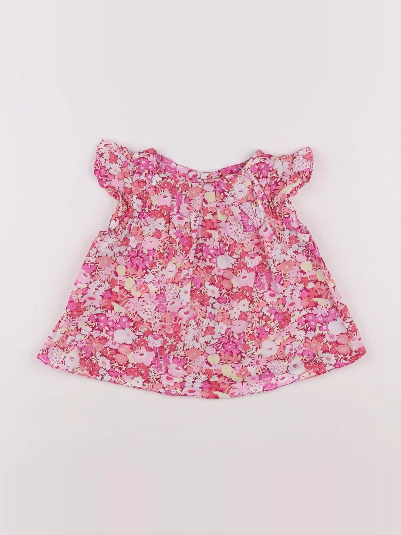 Jacadi - blouse liberty multicolore - 12 mois