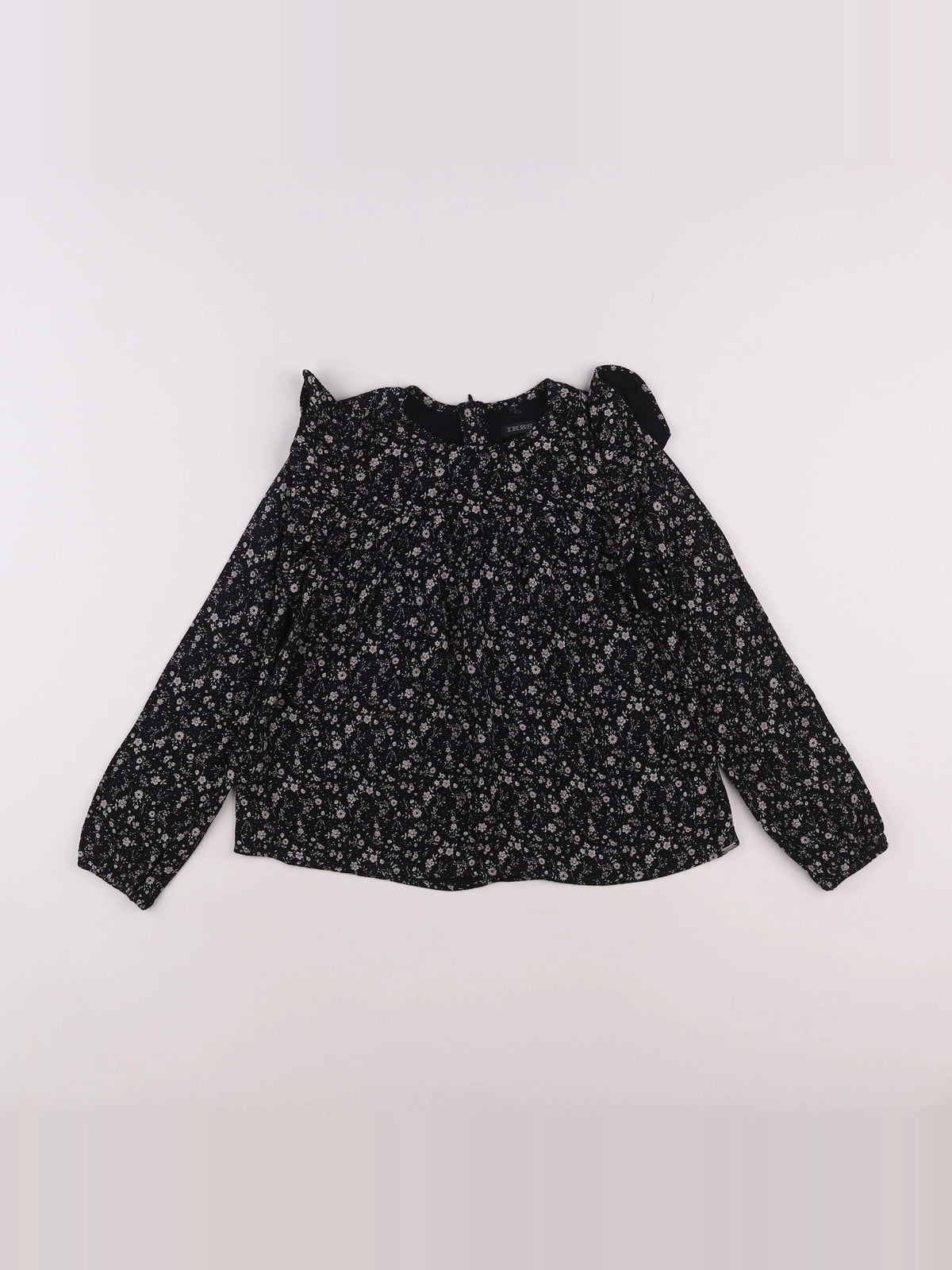IKKS - blouse noir - 8 ans