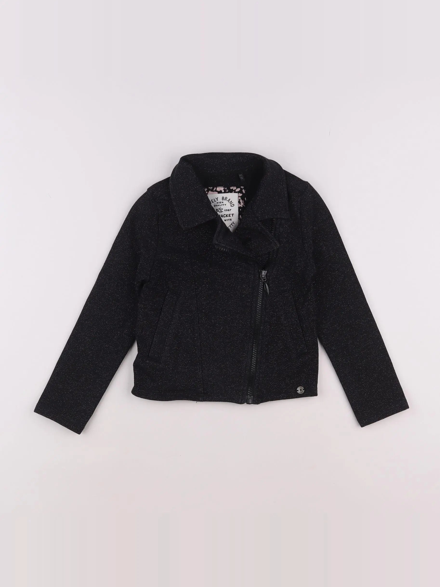 IKKS - veste noir, argent - 6 ans