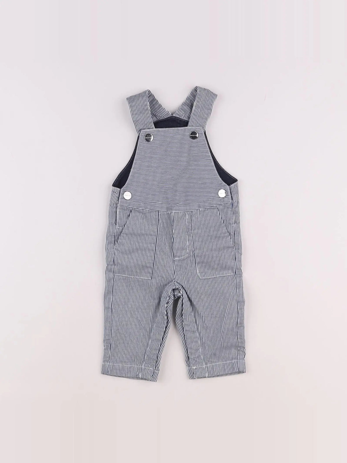 Jacadi - salopette bleu - 6 mois