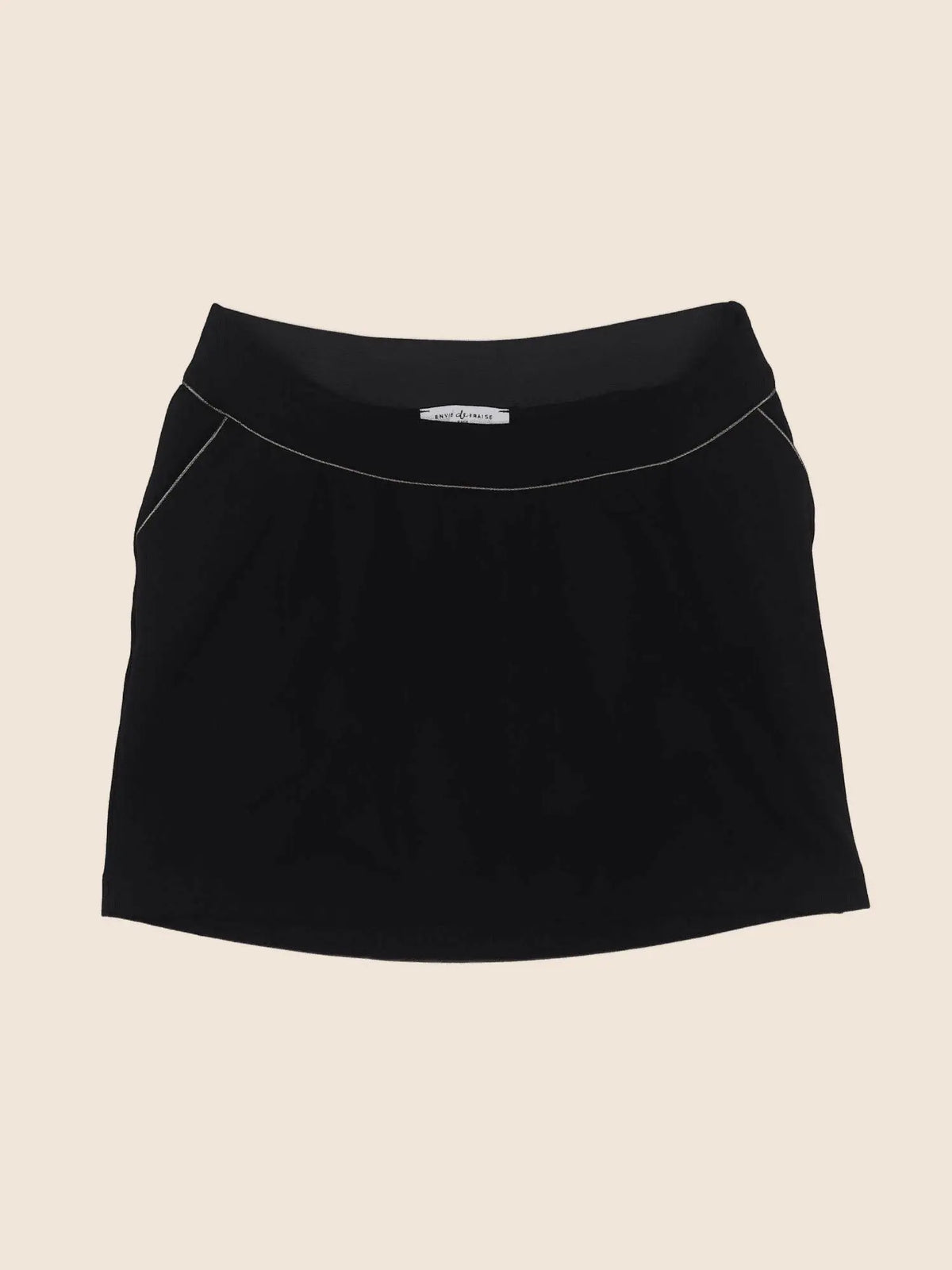 Envie de fraise - jupe grossesse noir - 36 à 38