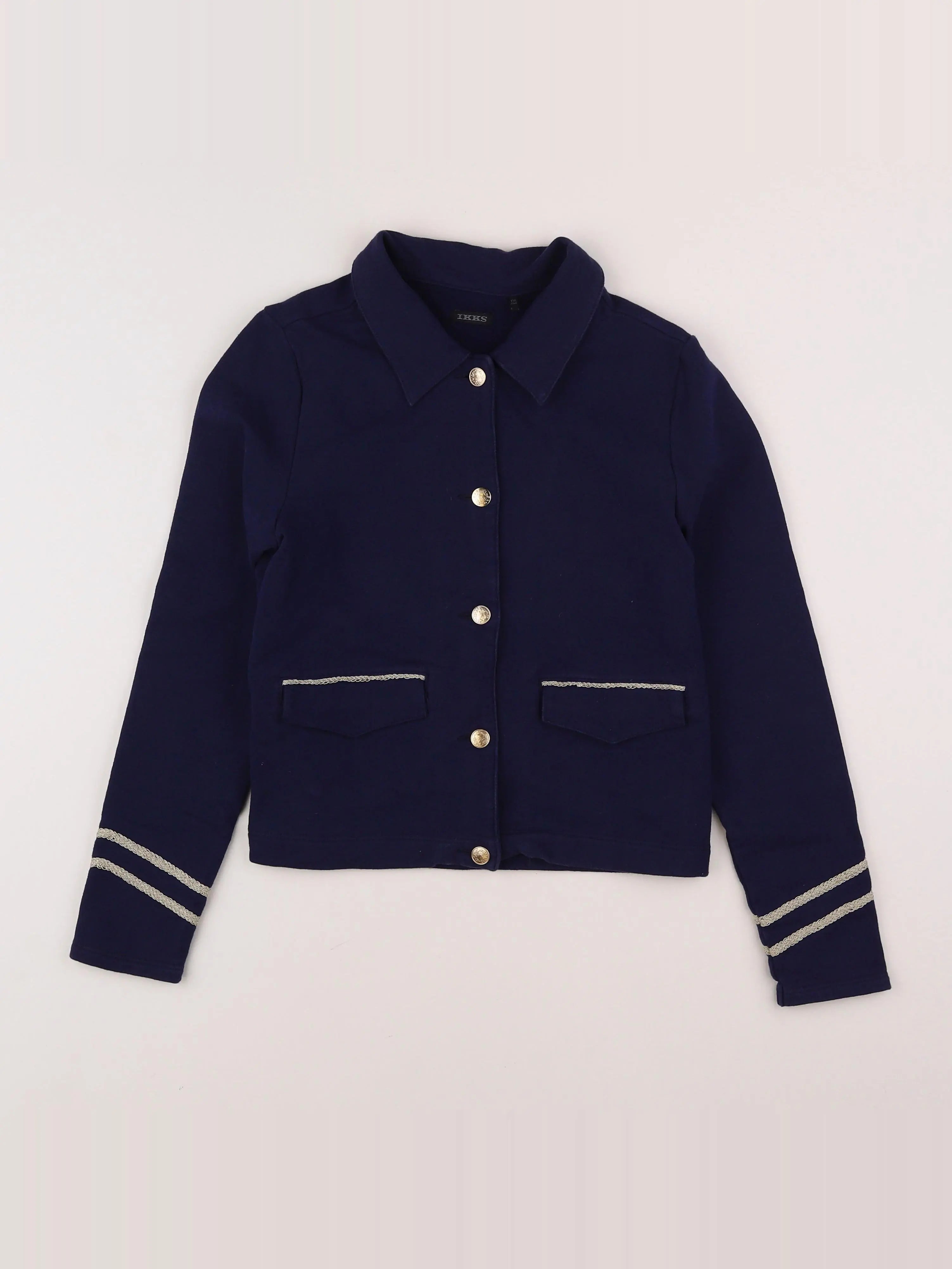 IKKS - veste bleu - 12 ans