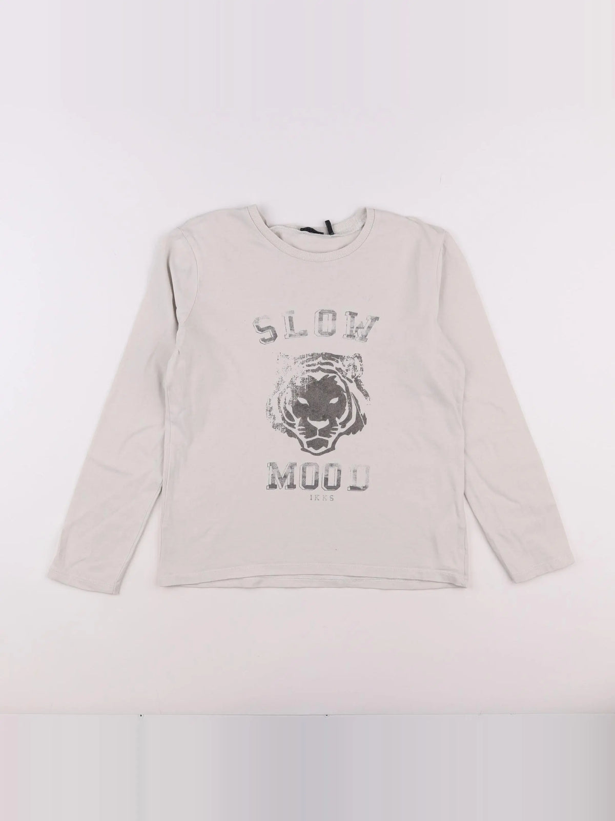 IKKS - tee-shirt beige - 10 ans