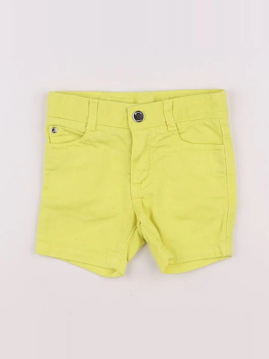 Jacadi - short jaune - 6 mois