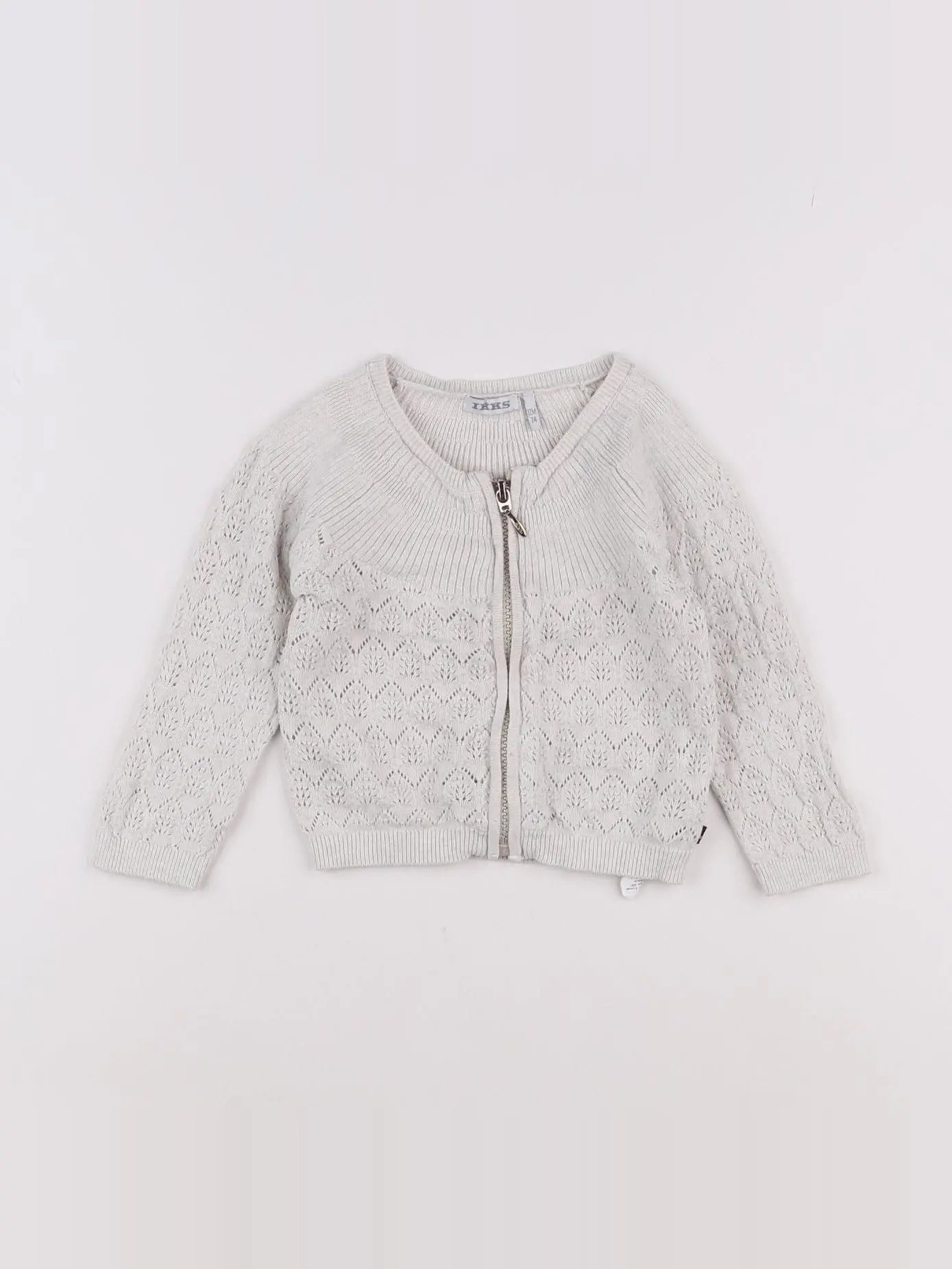 IKKS - gilet beige - 12 mois