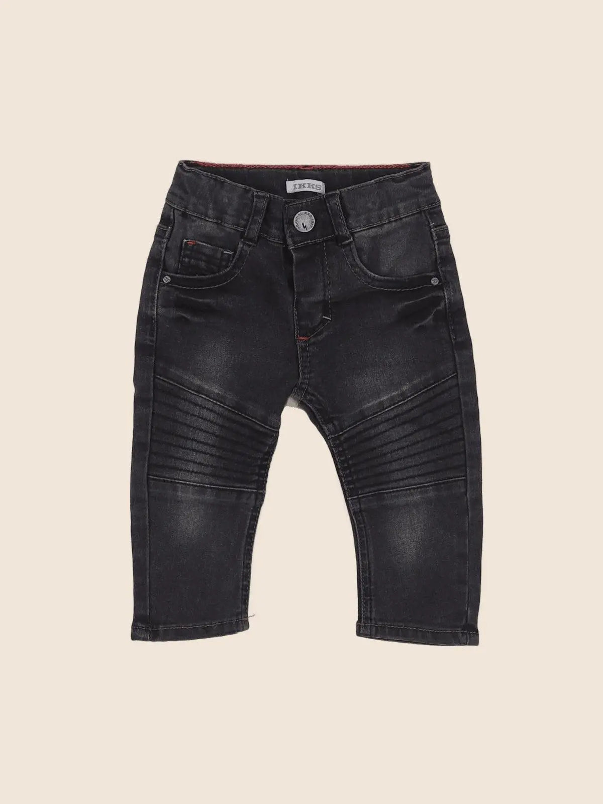 IKKS - jean noir - 6 mois