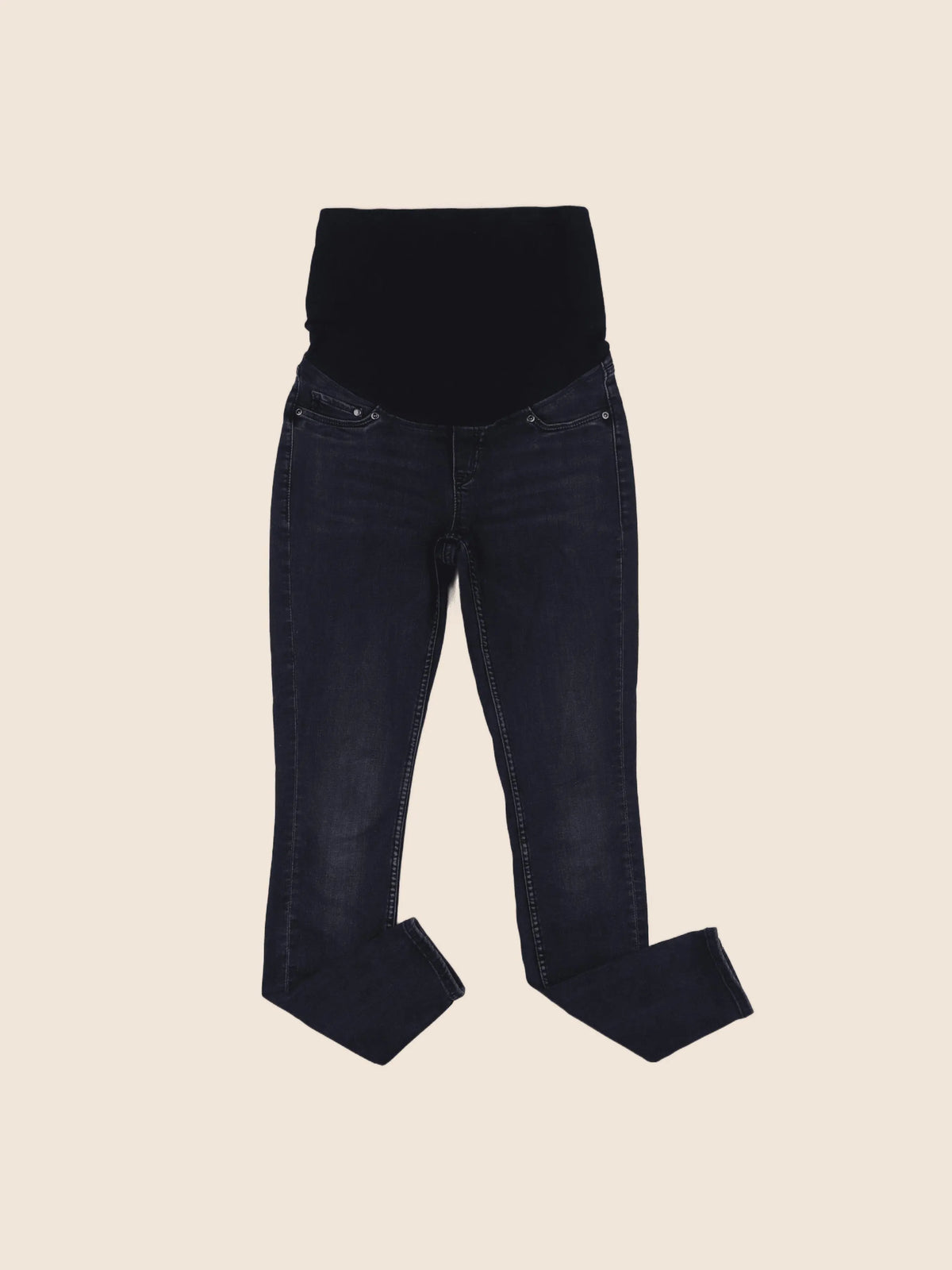 H&M - jean grossesse bleu - S