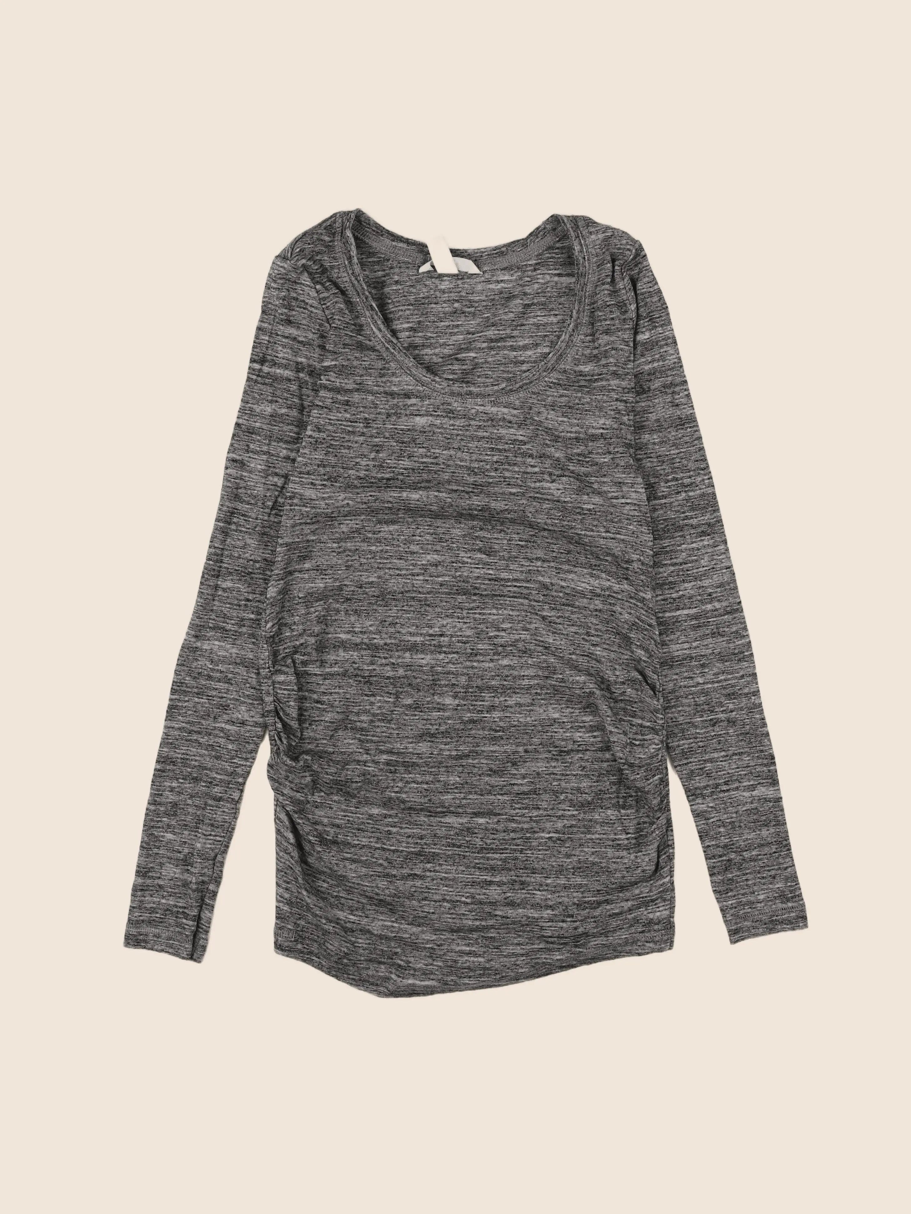 H&M - tee-shirt grossesse gris - 36