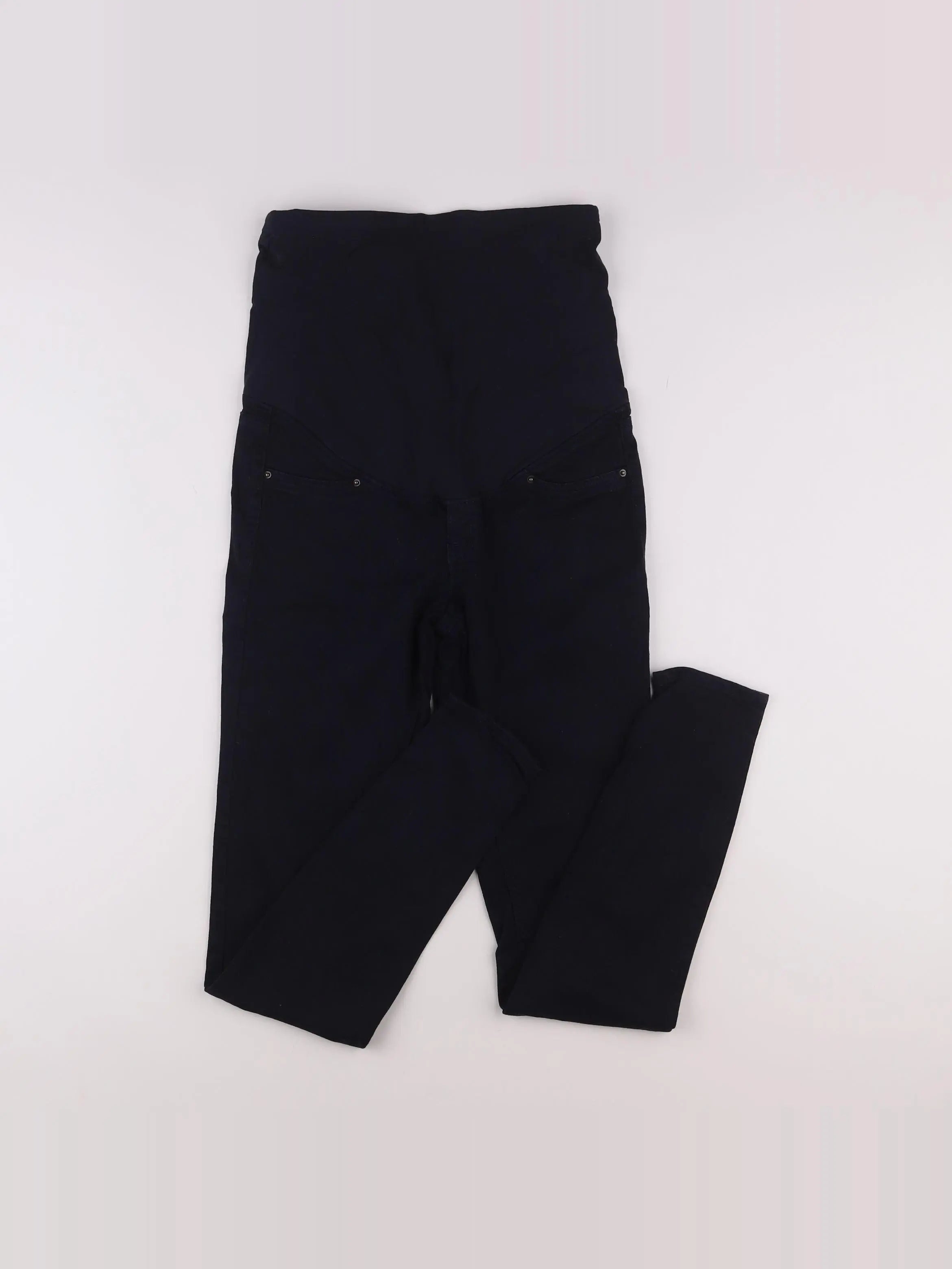 H&M - pantalon grossesse noir - 38