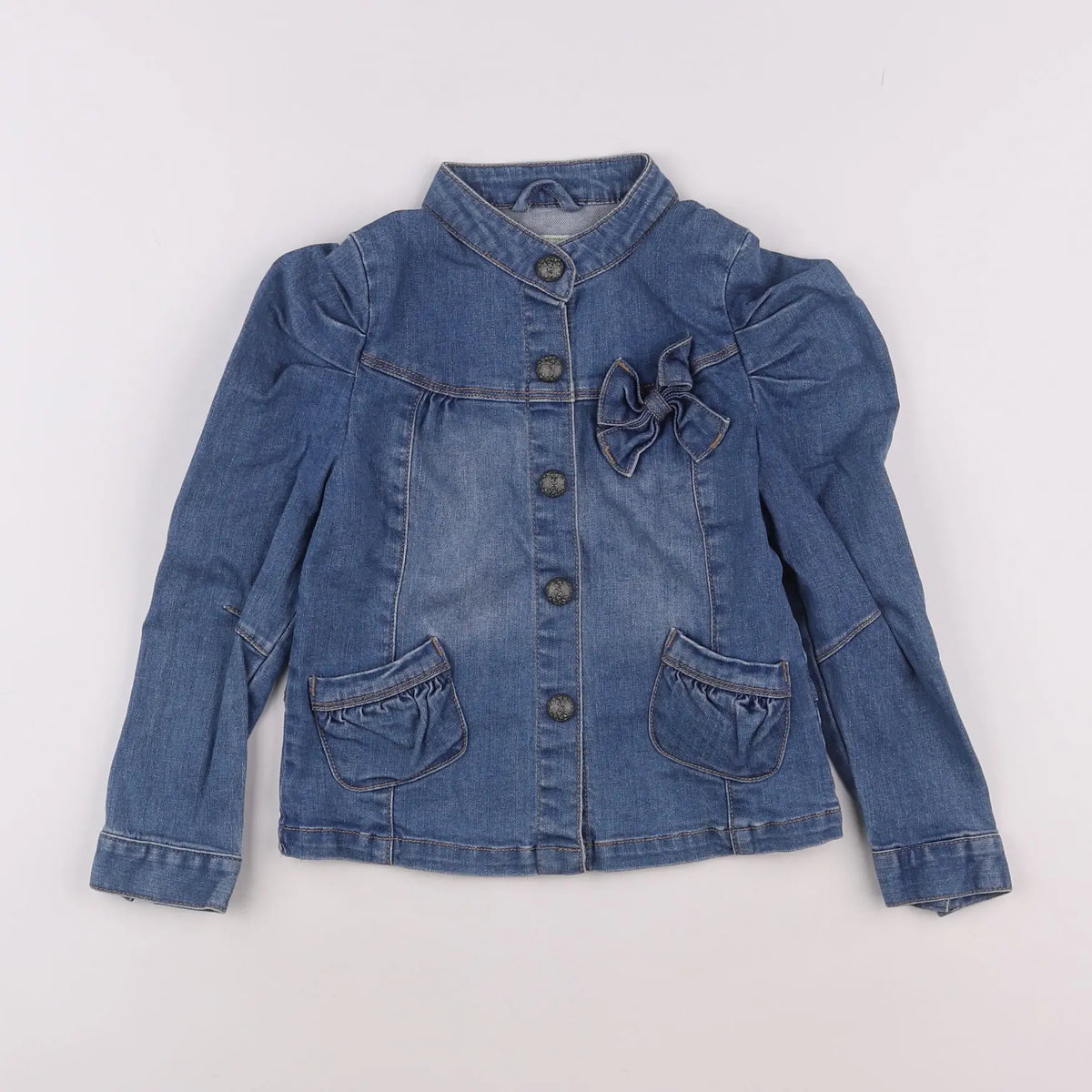 Vertbaudet - veste bleu - 8 ans